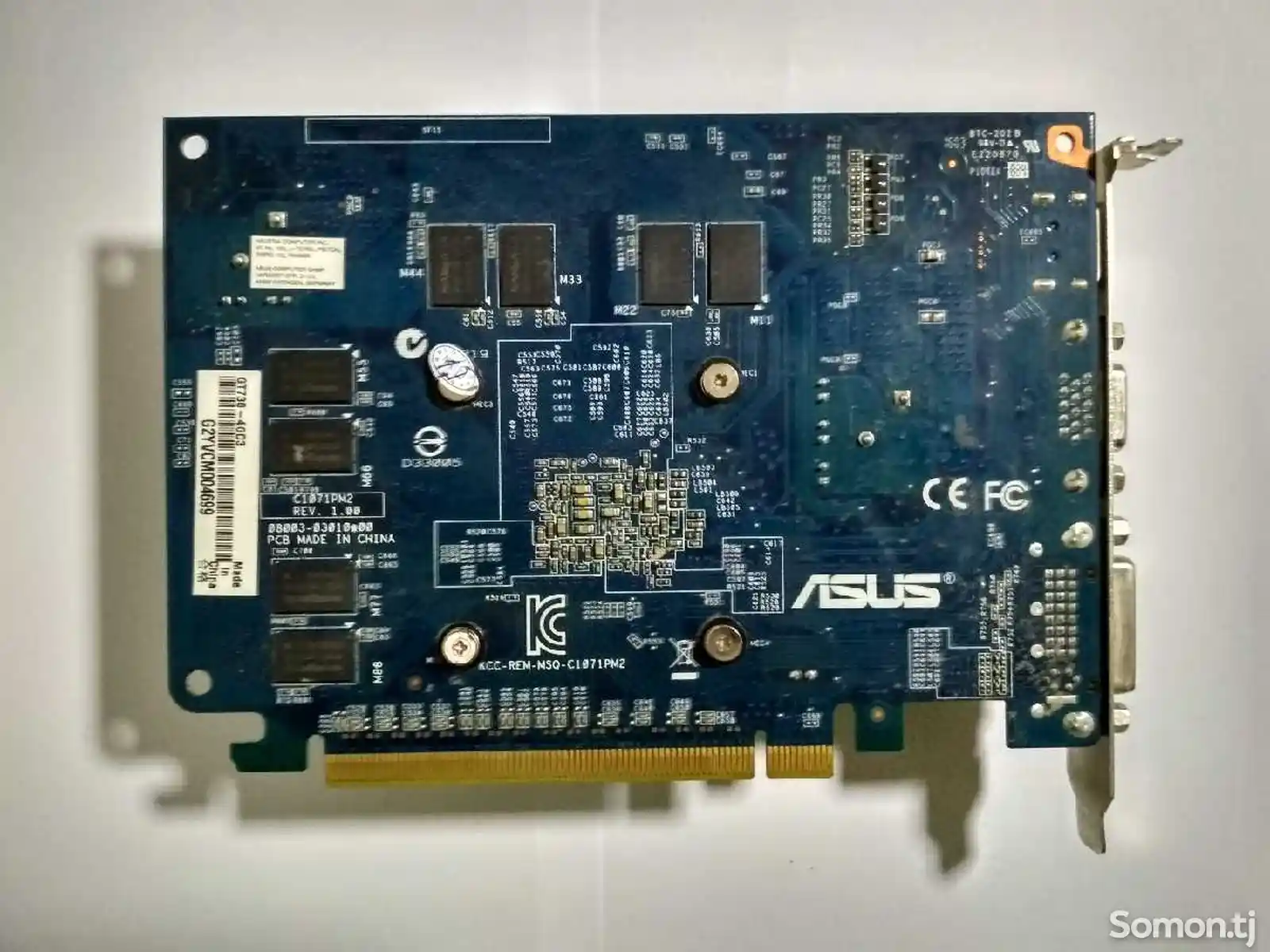 Видеокарта Asus GT 730 DDR3 4gb-2