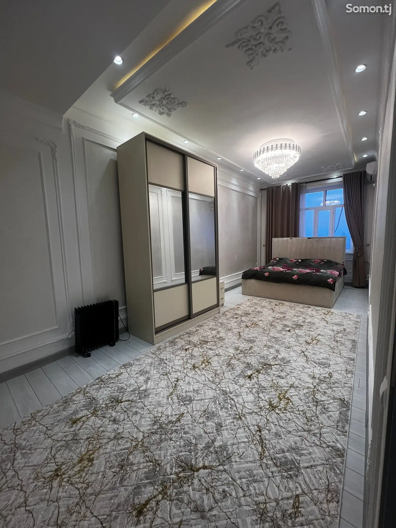 1-комн. квартира, 13 этаж, 60 м², Сомони-1