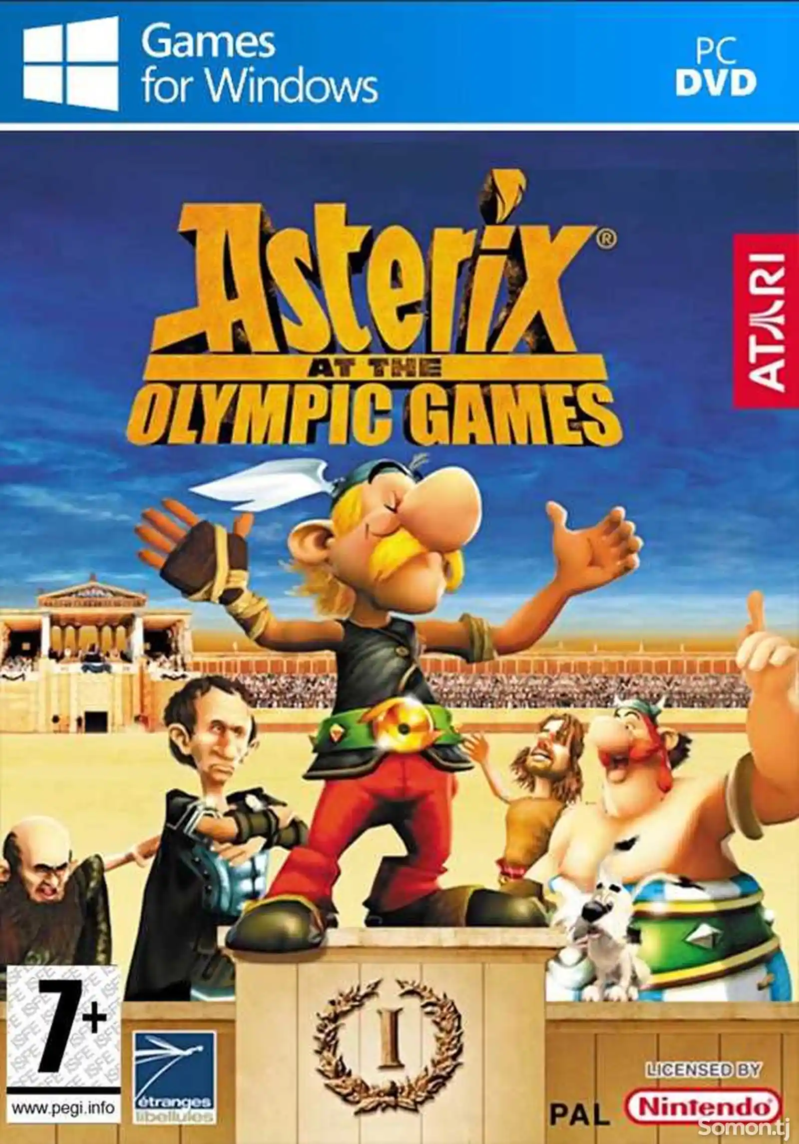 Игра Asterix at the olympic games для компьютера-пк-pc-1
