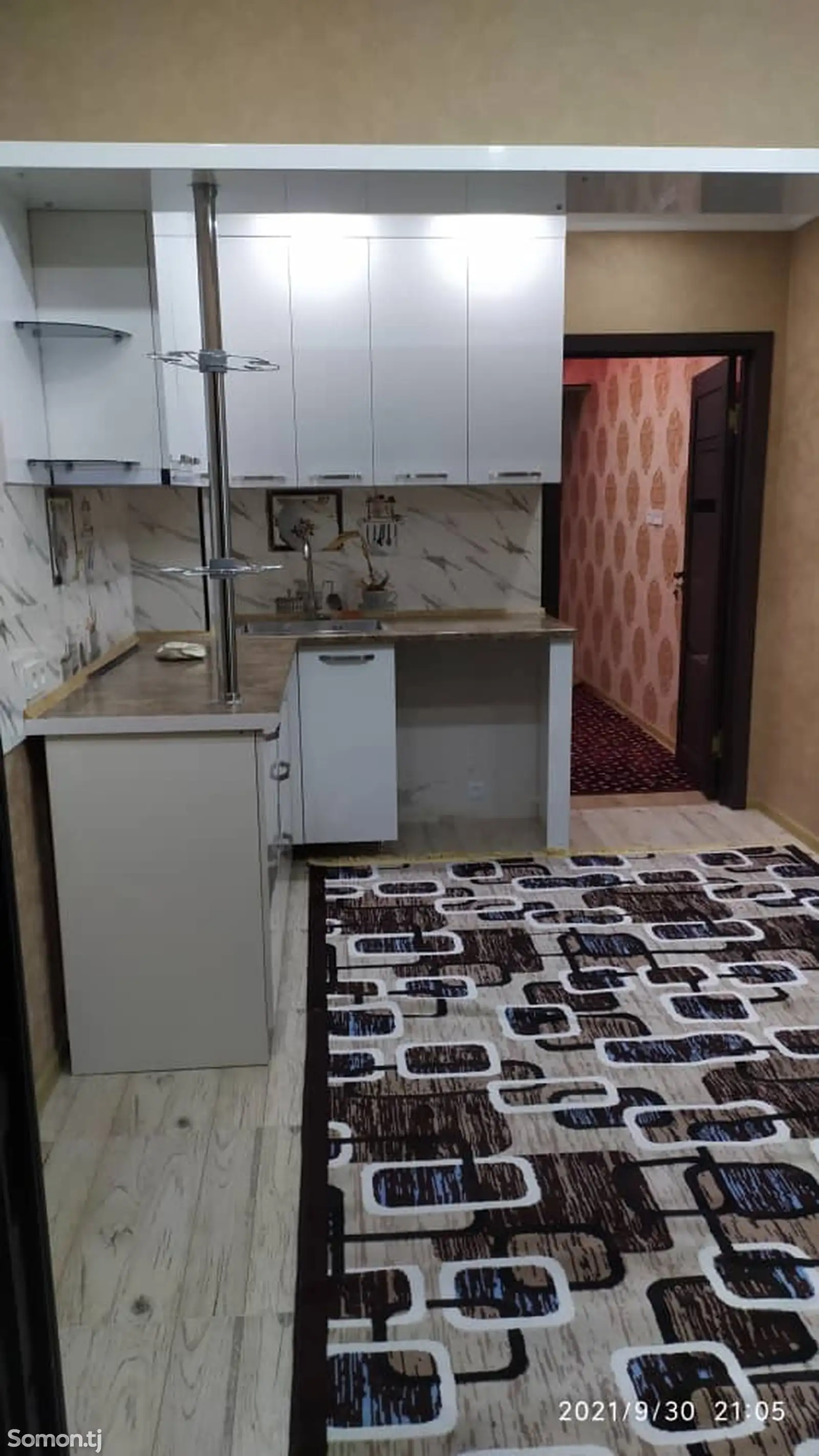 2-комн. квартира, 5 этаж, 60м², даромади Вахдат-1