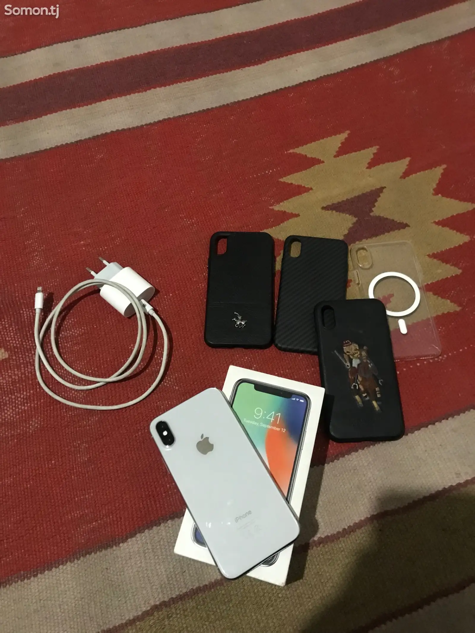 Apple iPhone X, 64 gb, Silver-1