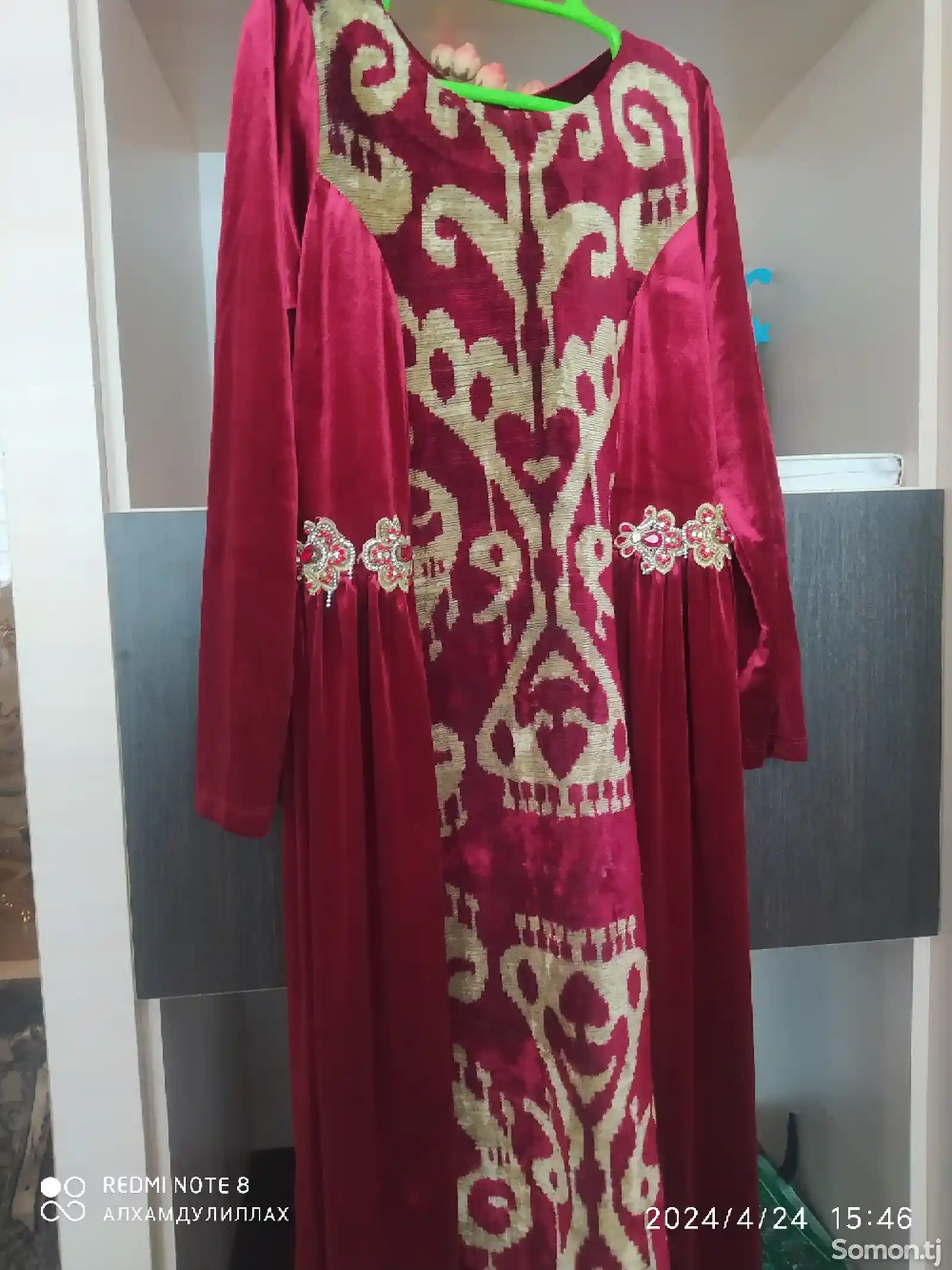 Платье бахмал атлас-1