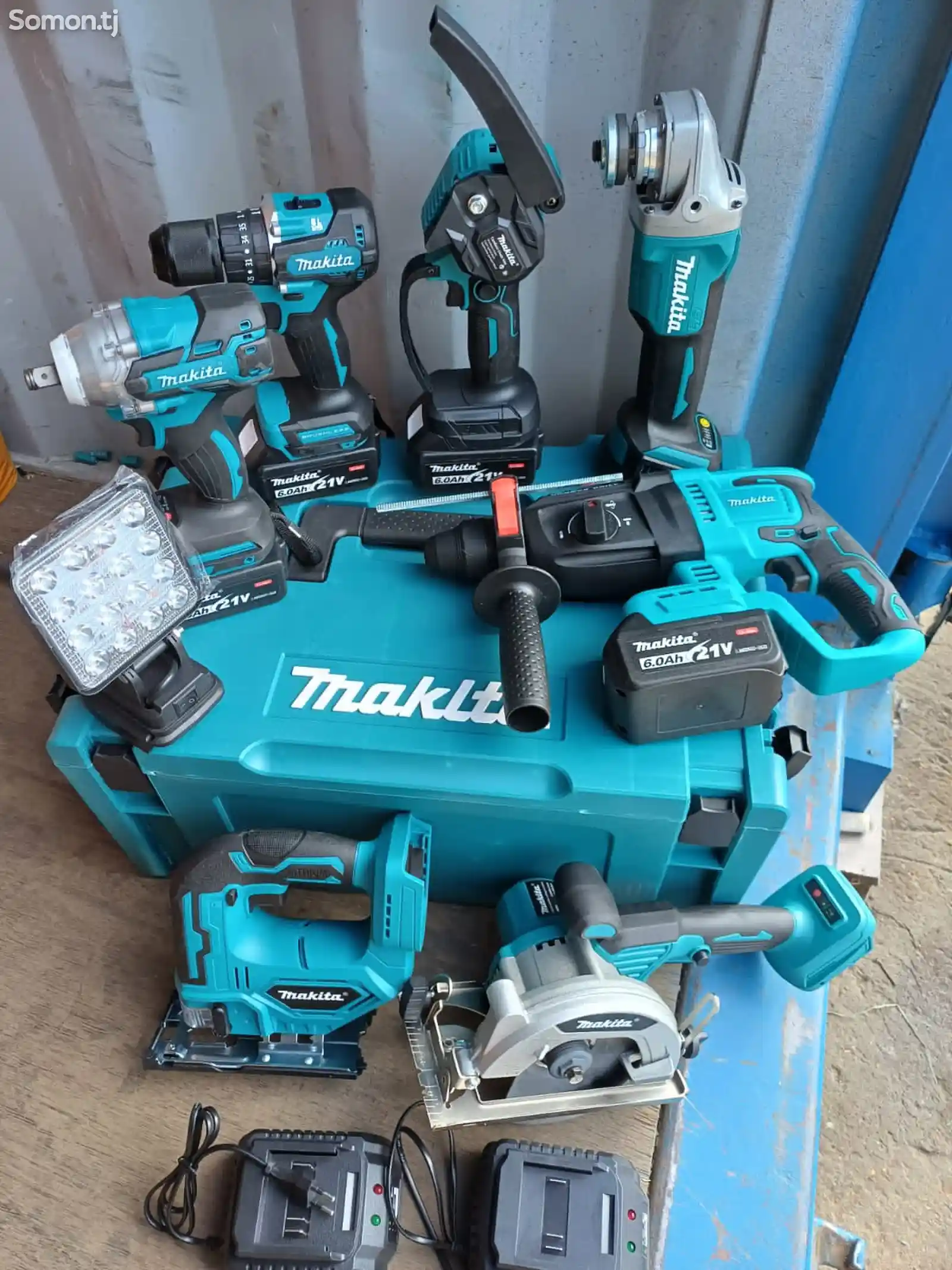 Набор инструментов Makita 8в1