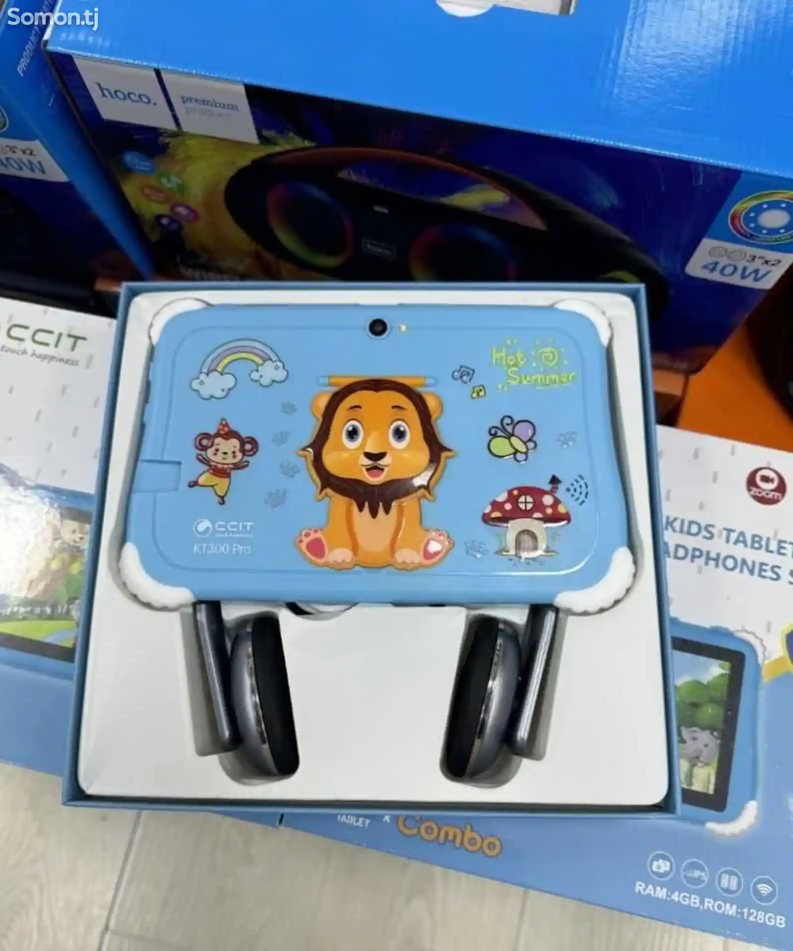 Детский планшет CCIT Combo с наушниками-8