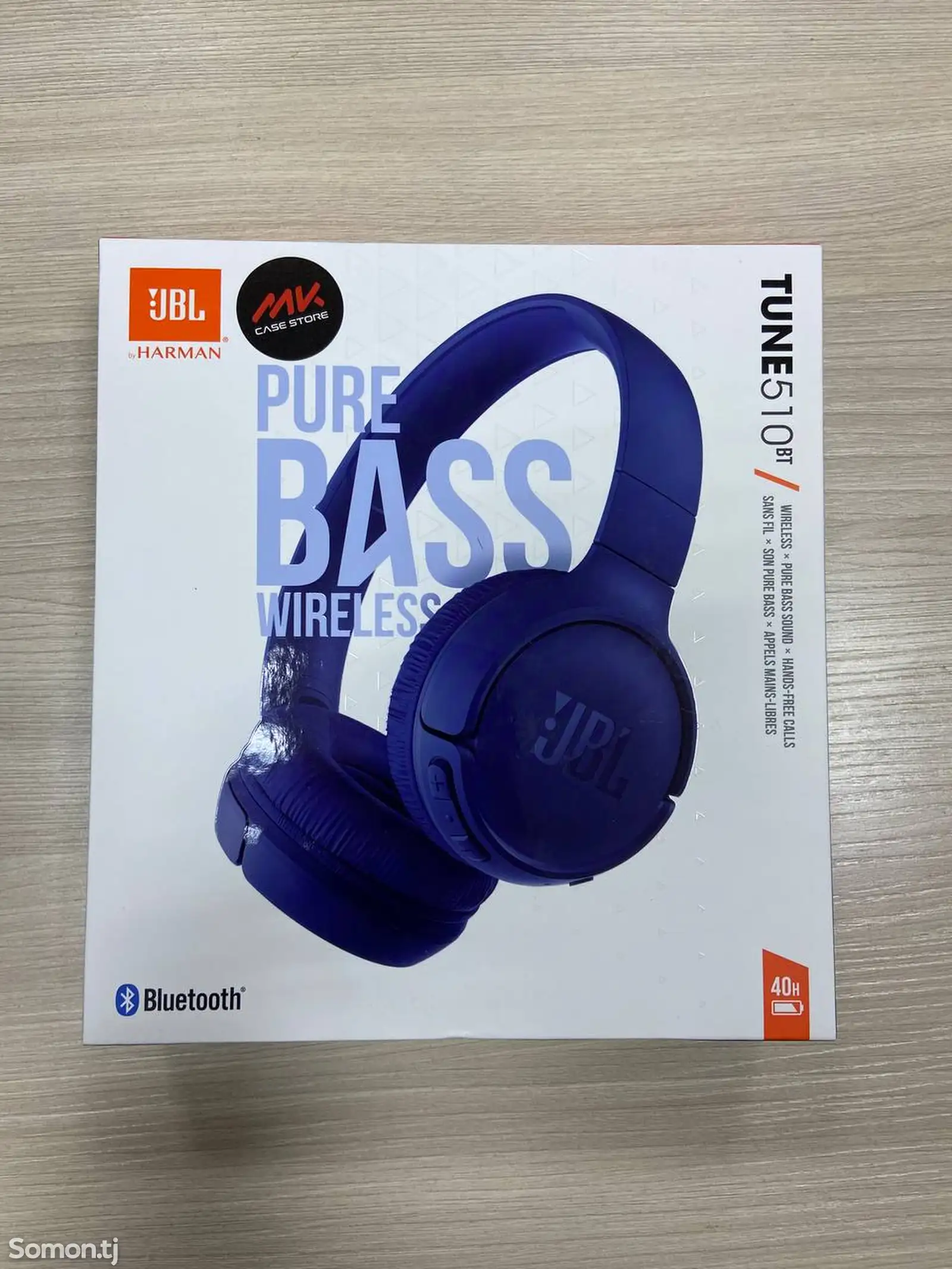 Беспроводные наушники JBL Tune 510BT Blue-1