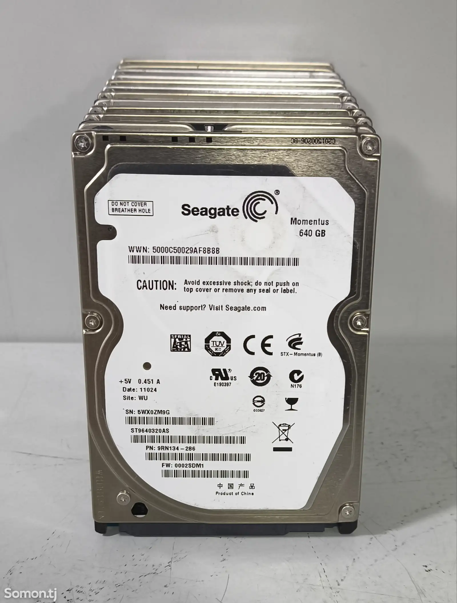 Жёсткий диск для ноутбуков Seagate Momentus 640GB-1