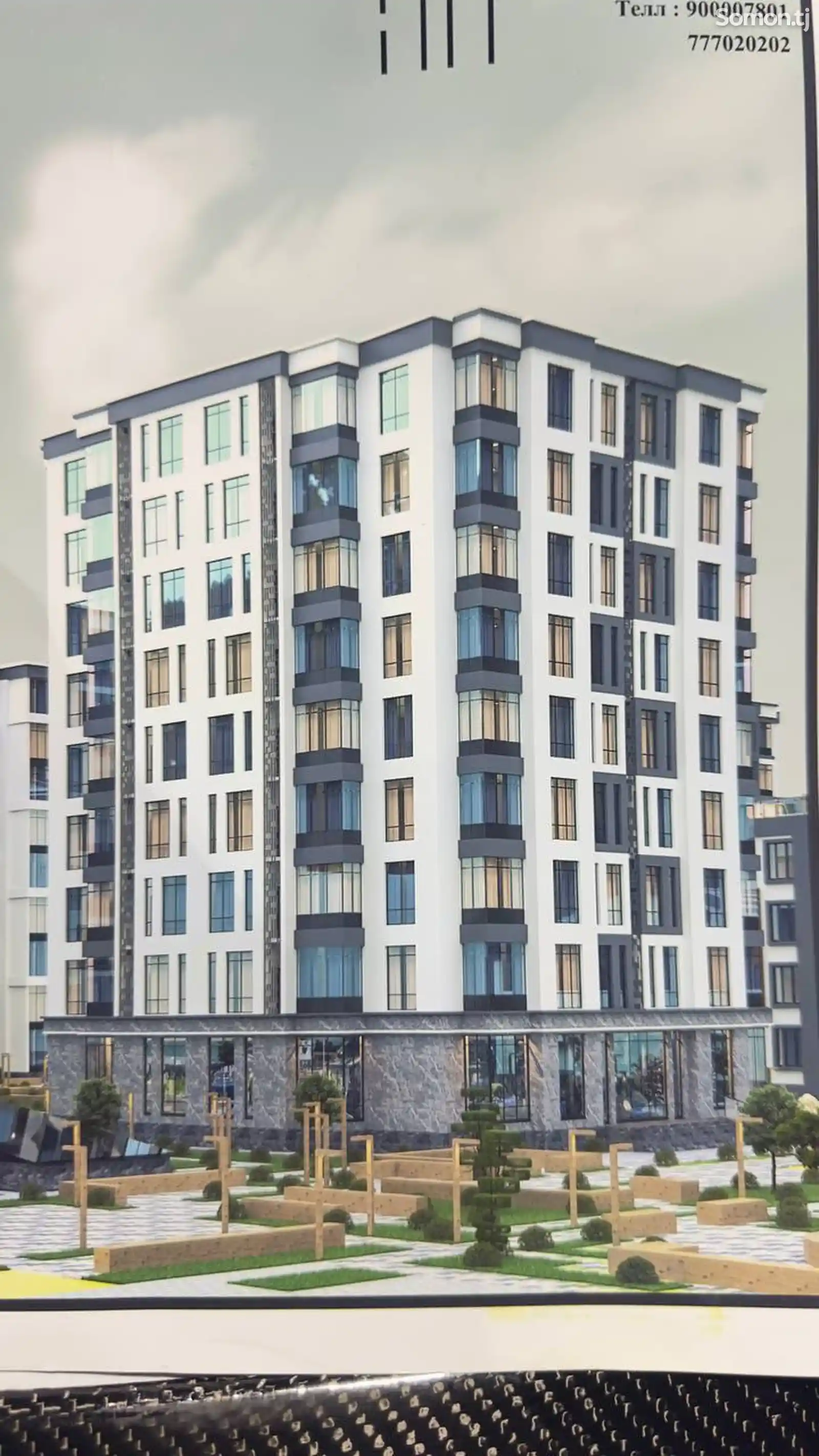 2-комн. квартира, 5 этаж, 87 м², Фирдавси-4