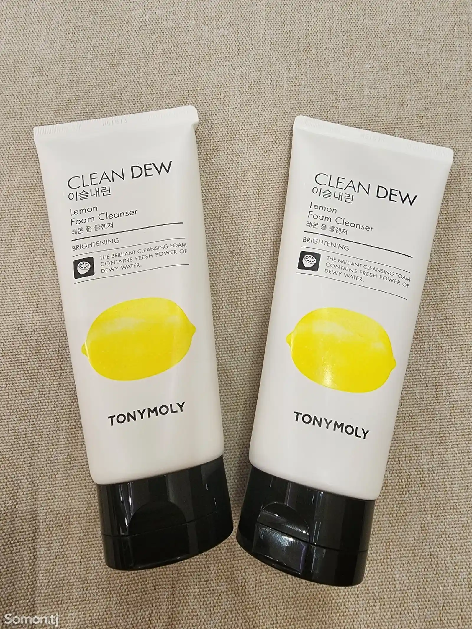 Корейская Пенка для умывания Tony Moly,Clean Dew Lemon Foam Cleanser,180мл