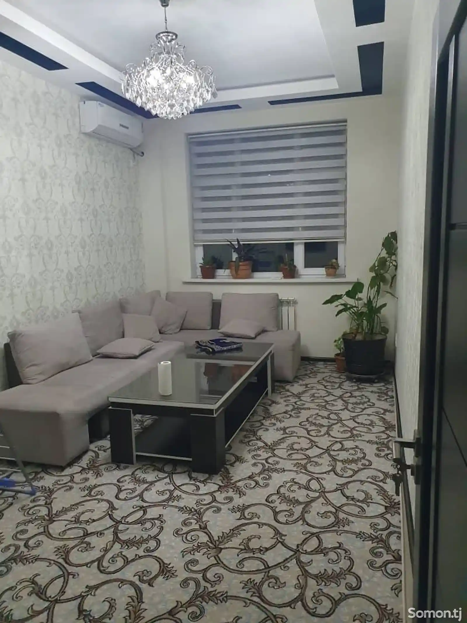 2-комн. квартира, 5 этаж, 60м², Исмоили Сомони-4