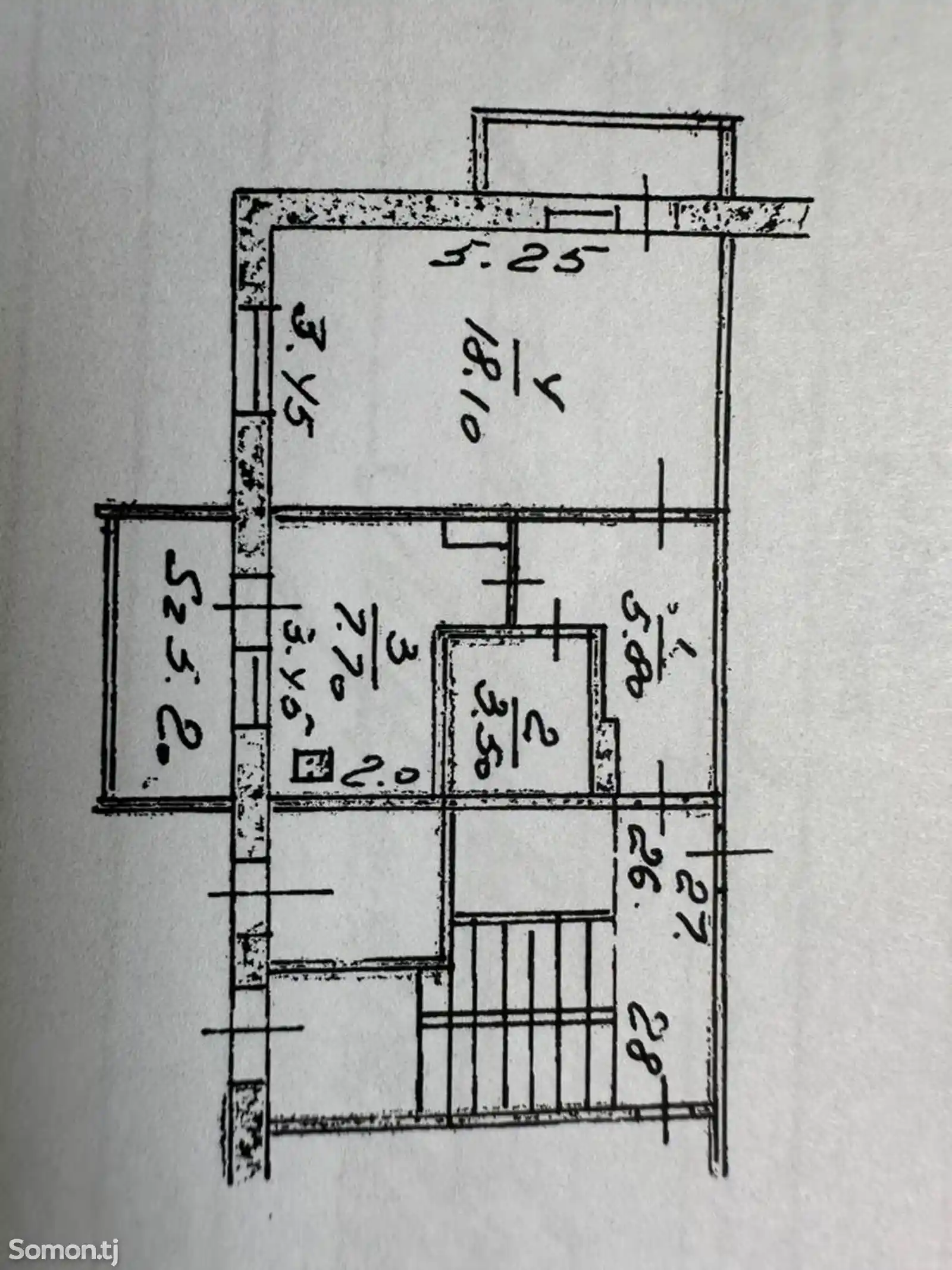 1-комн. квартира, 1 этаж, 44 м², 12 мкр-7