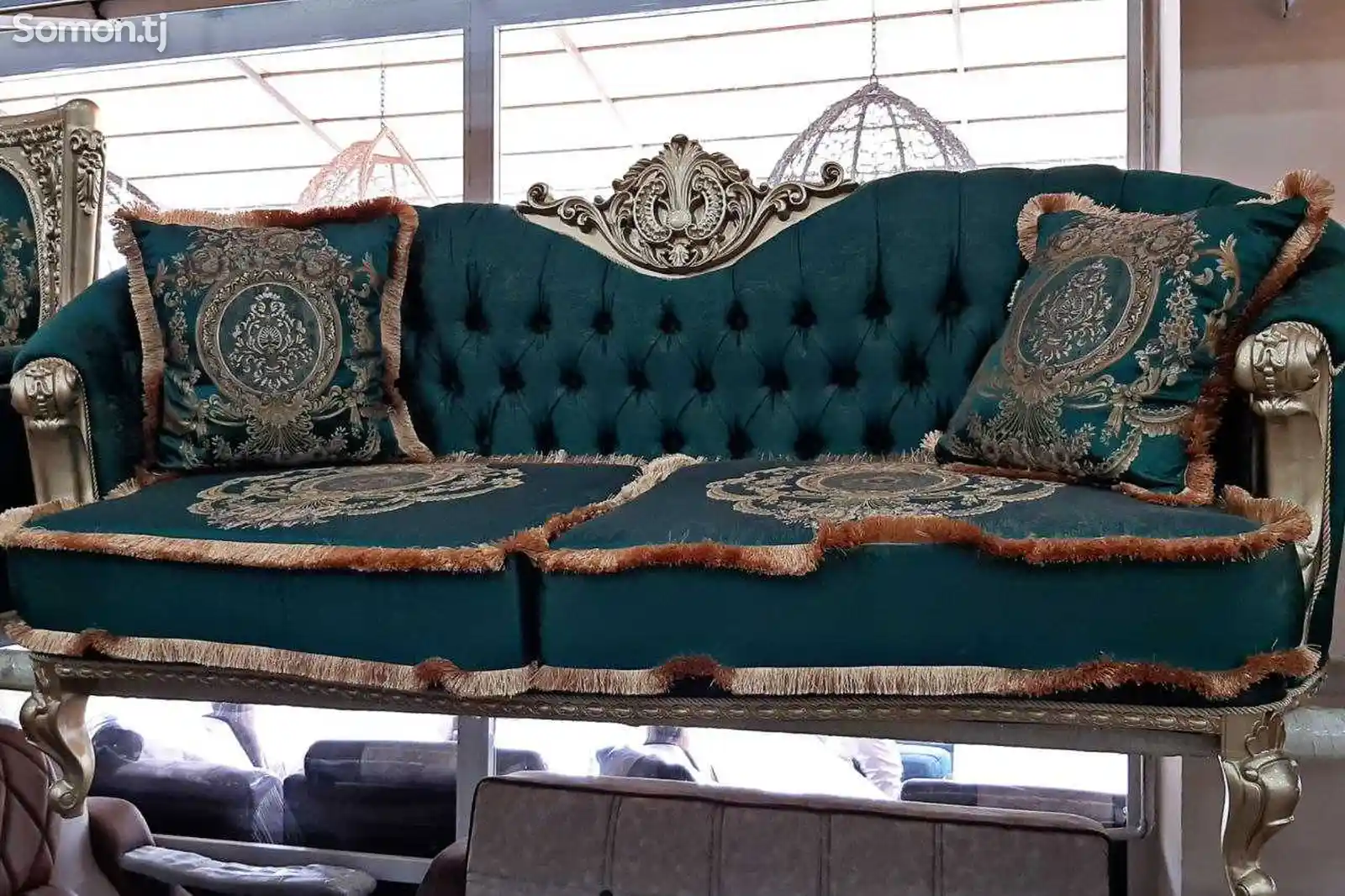 Королевская тройка диван кресло-5