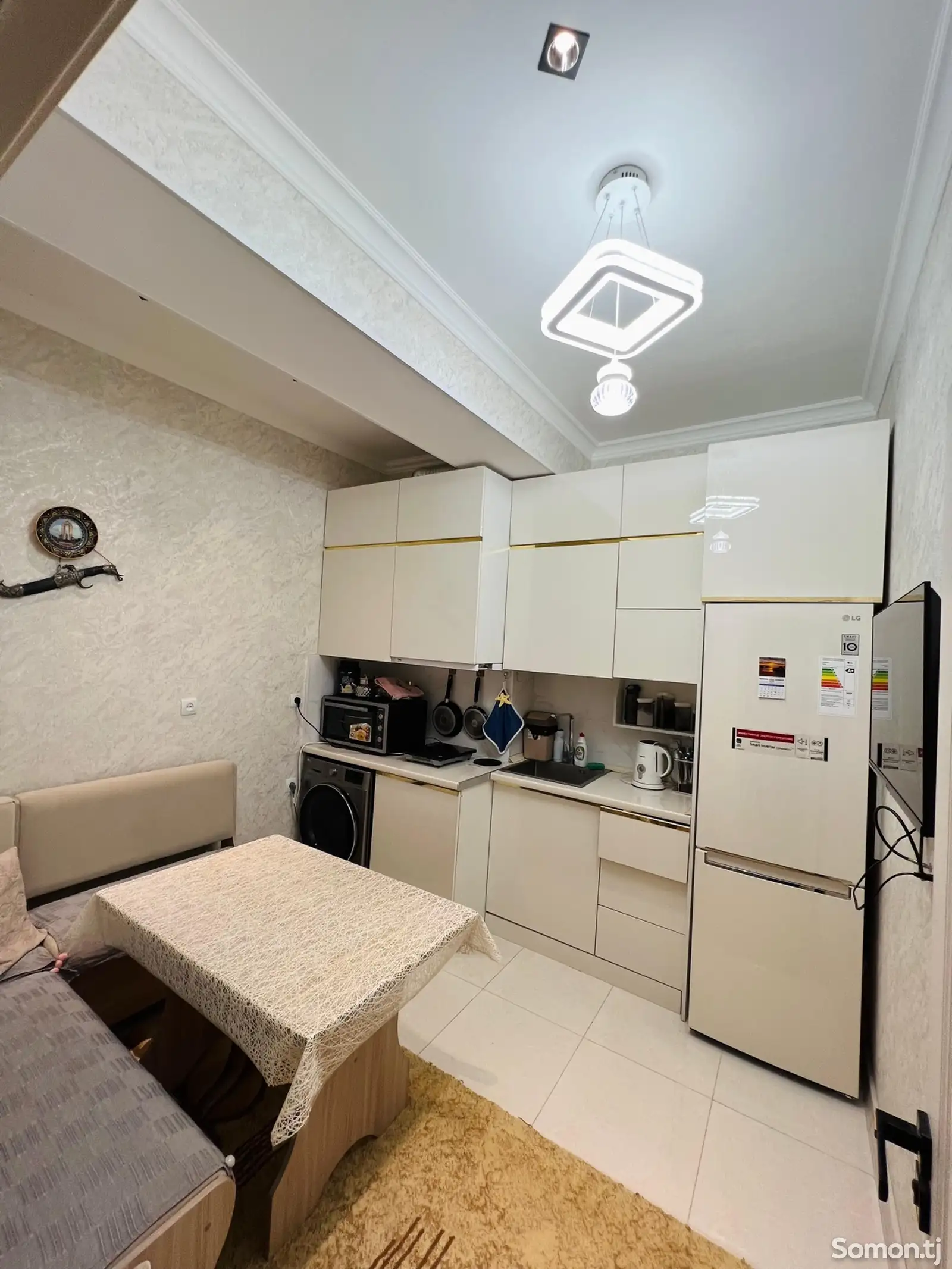 2-комн. квартира, 10 этаж, 55 м², И.Сомони-3