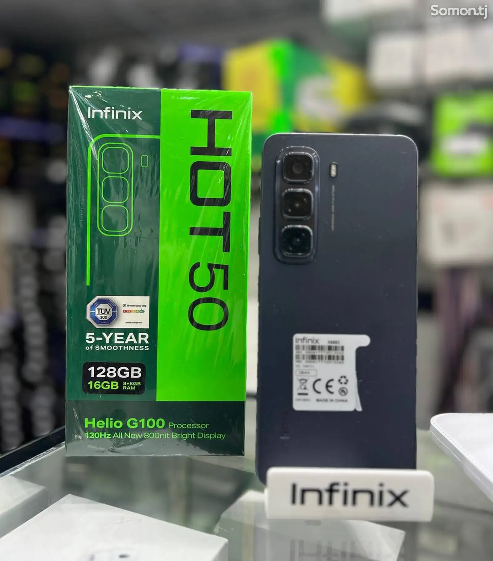 Infinix Hot 50 16/128Gb black-1