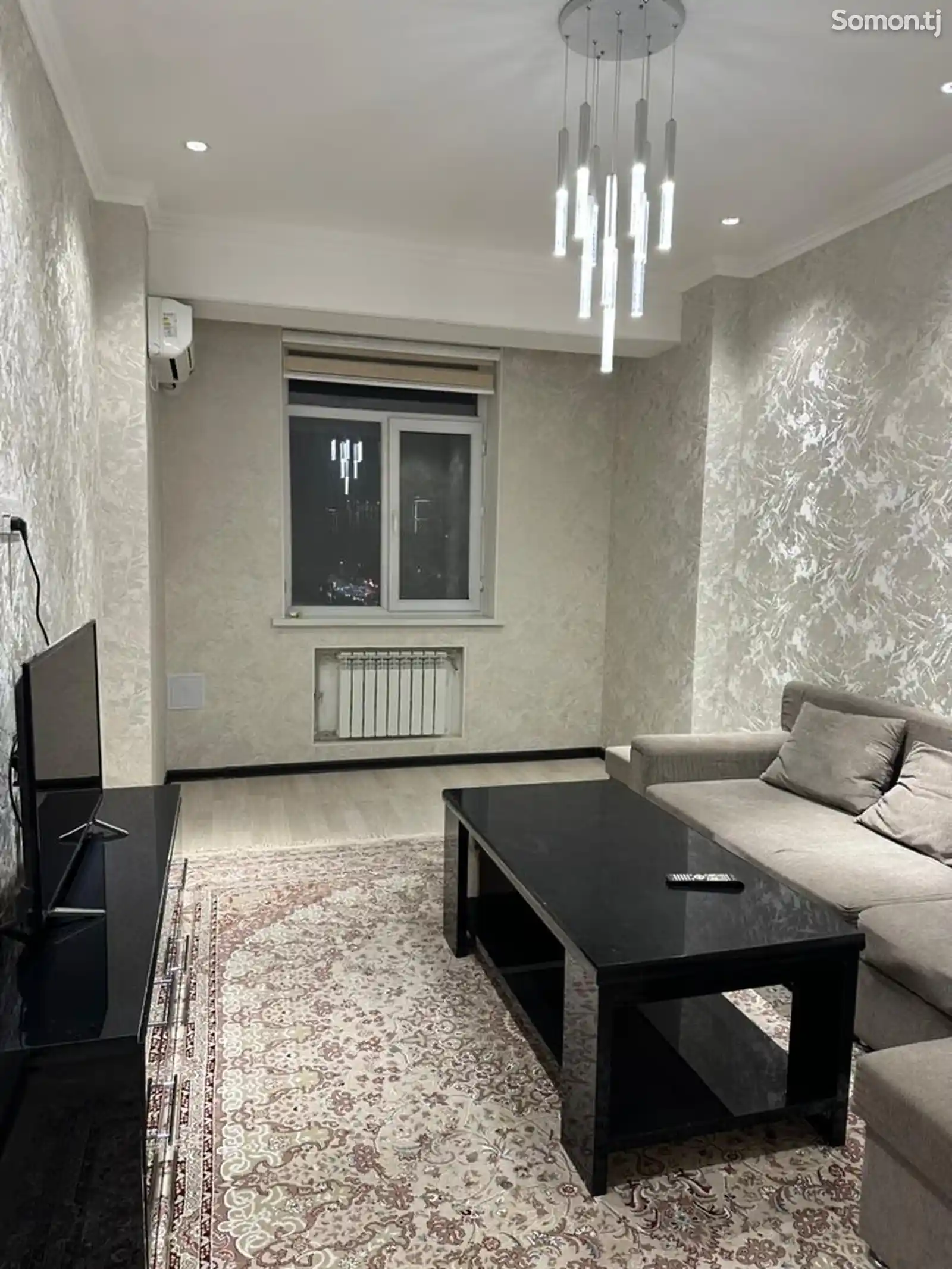 2-комн. квартира, 11 этаж, 60м², Исмоили Сомони-1