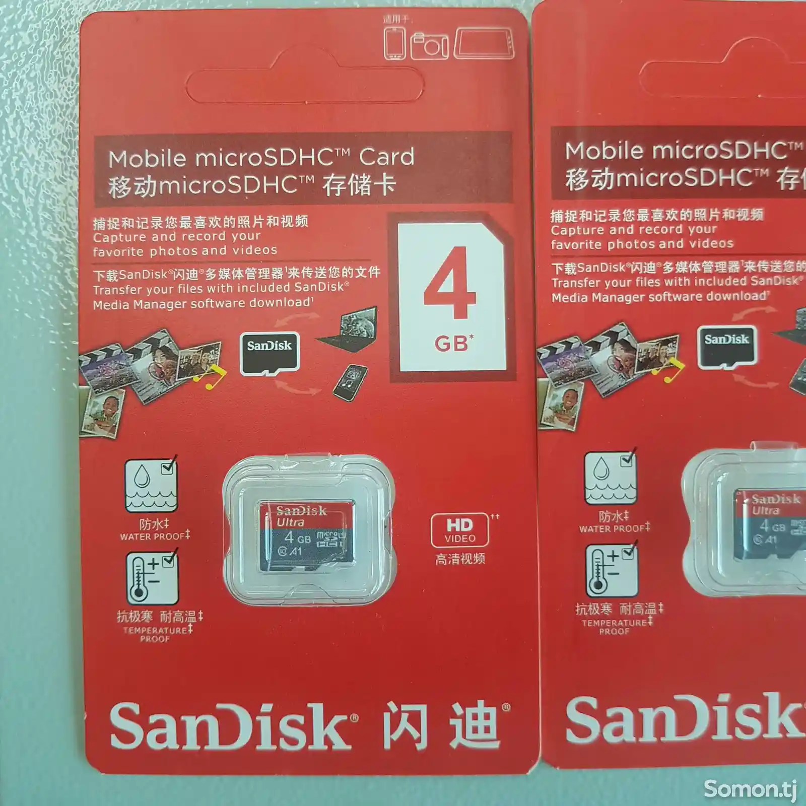 Флешкарта SD SanDisk 4Gb-1