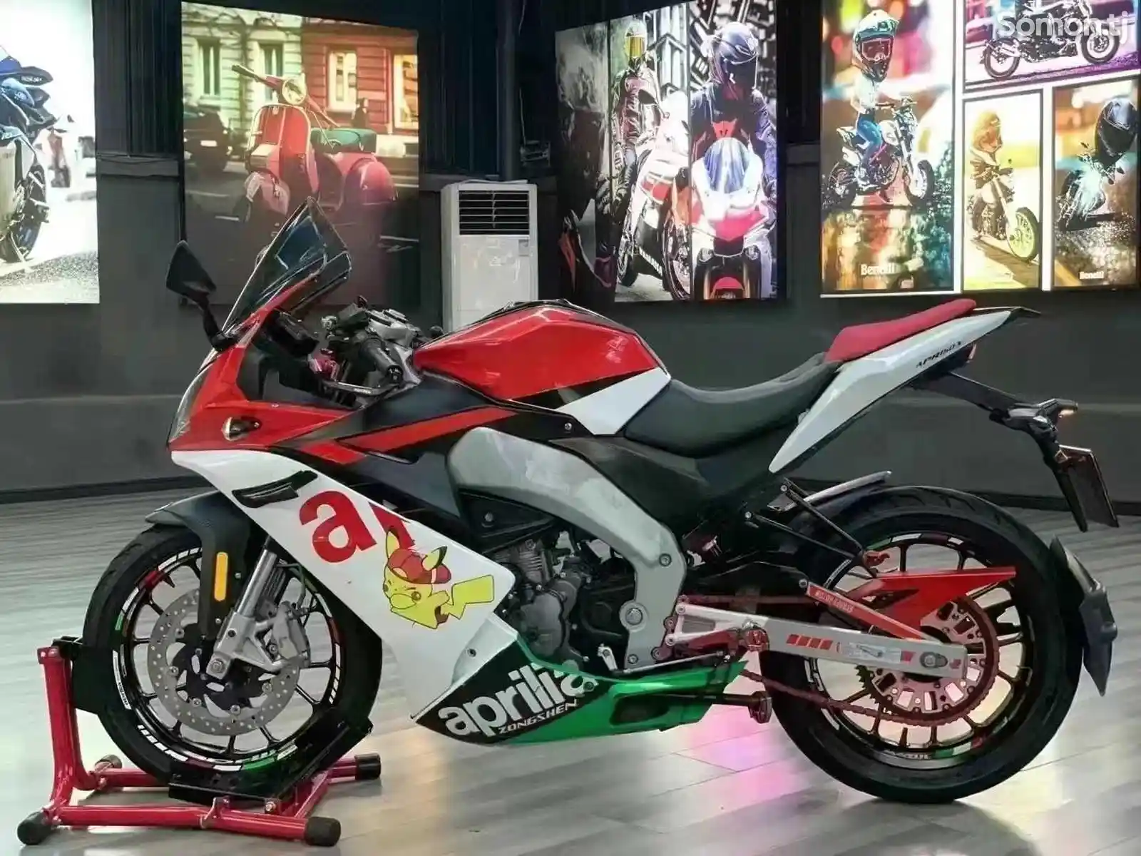 Мотоцикл Aprilia-400cc на заказ-4