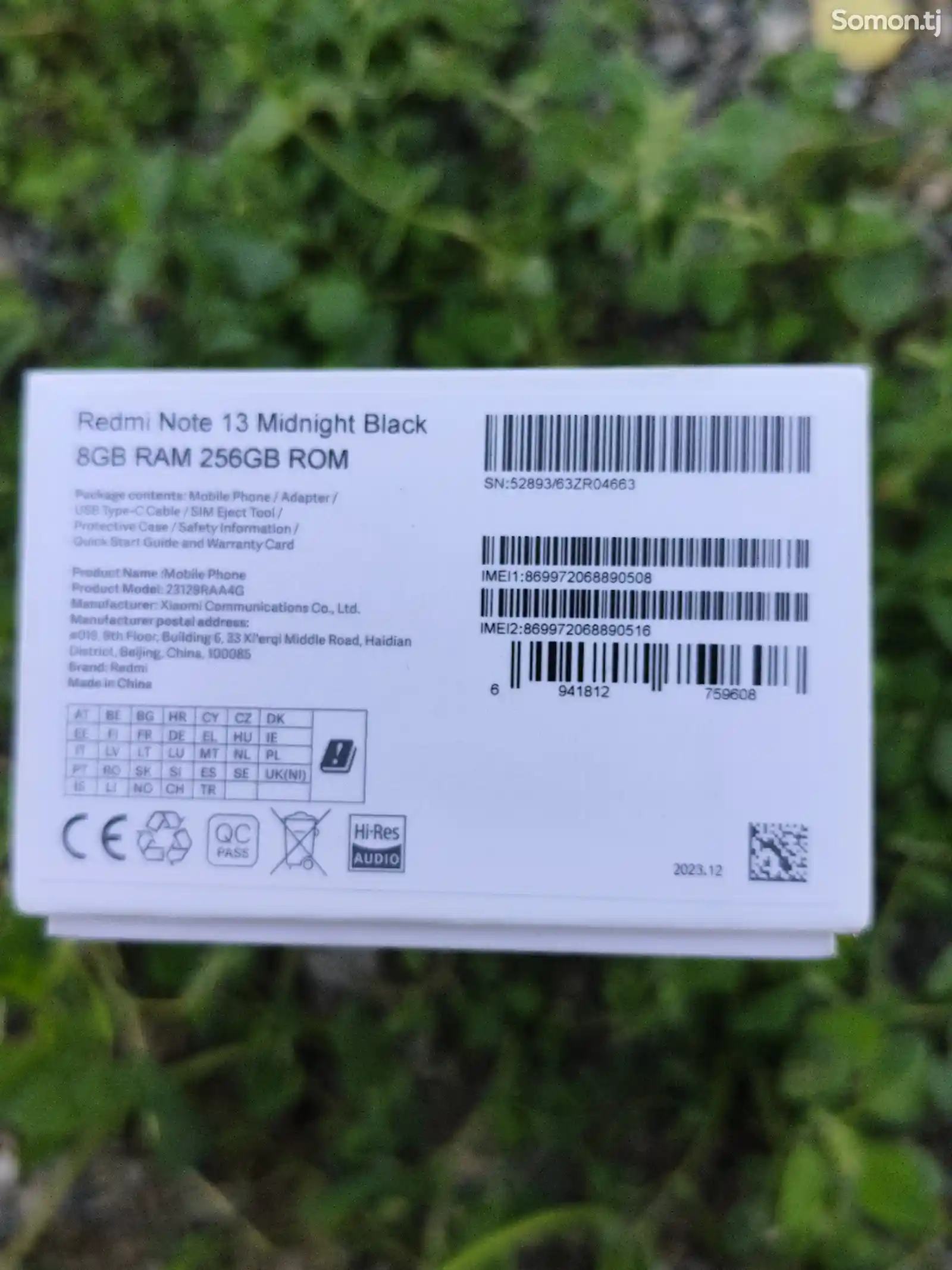 Xiaomi Redmi Note 13, 8+4/256gb-2