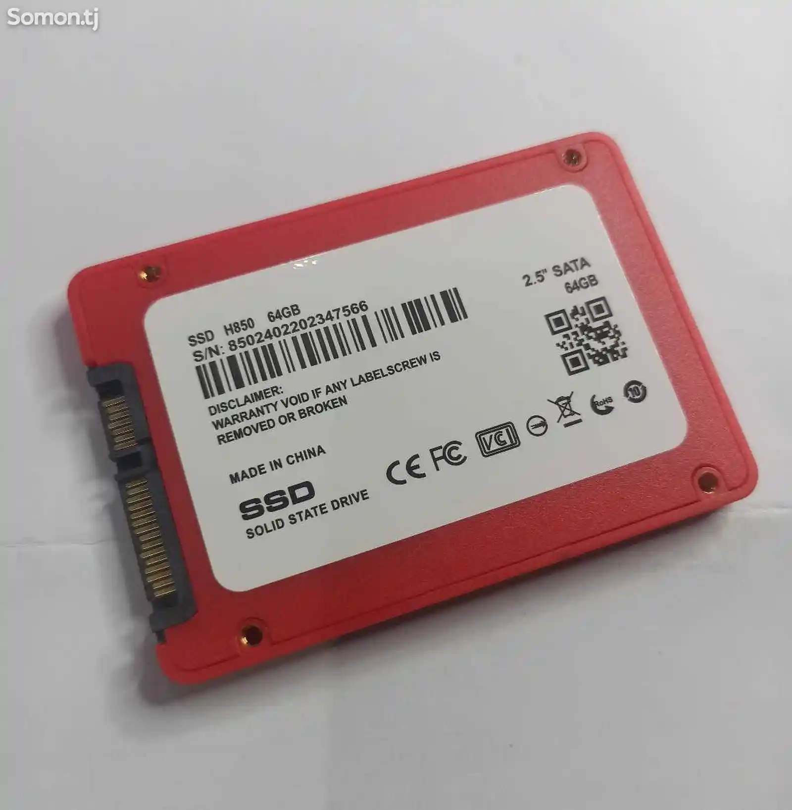 SSD Жёсткий диск 64gb Sata 3-2