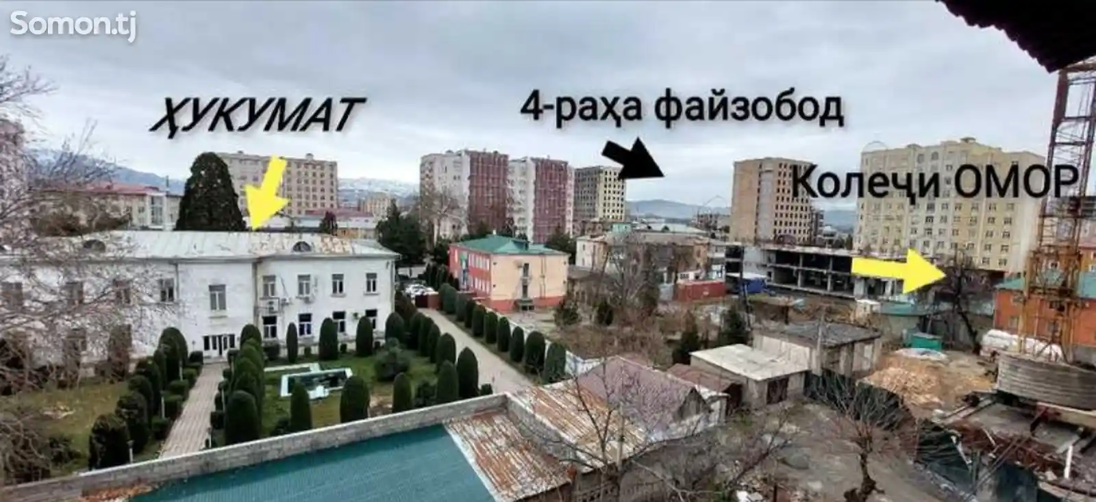 3-комн. квартира, 5 этаж, 64 м², Борбад 9-6