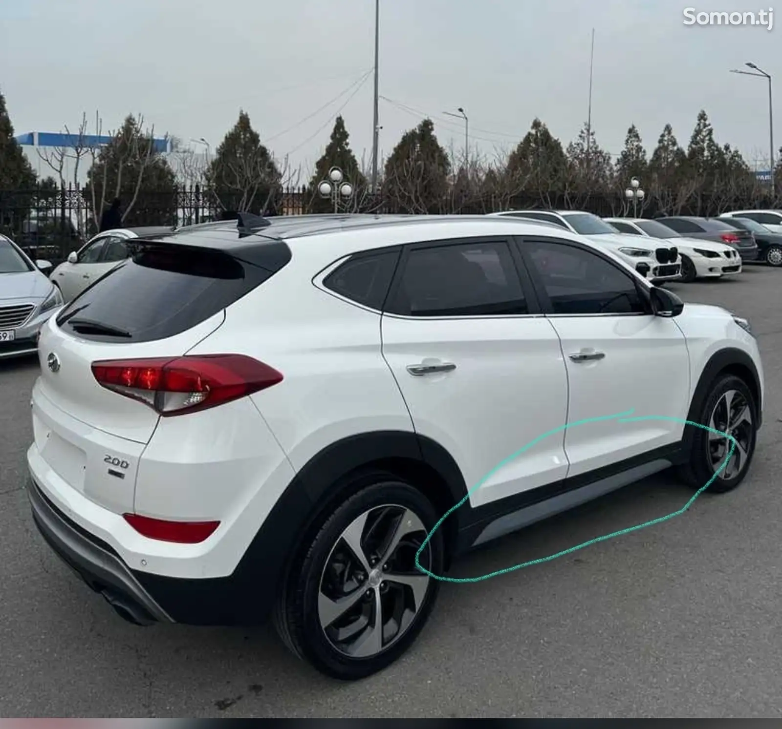 Порог на Hyundai Tucson