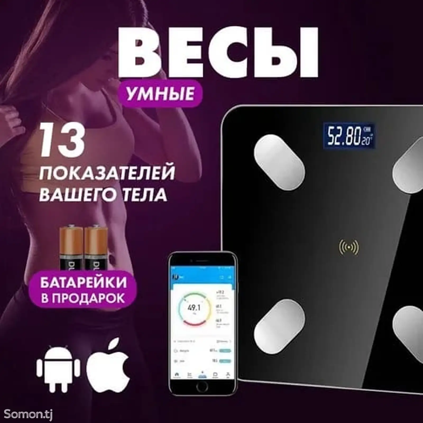 Умные весы электронные-1