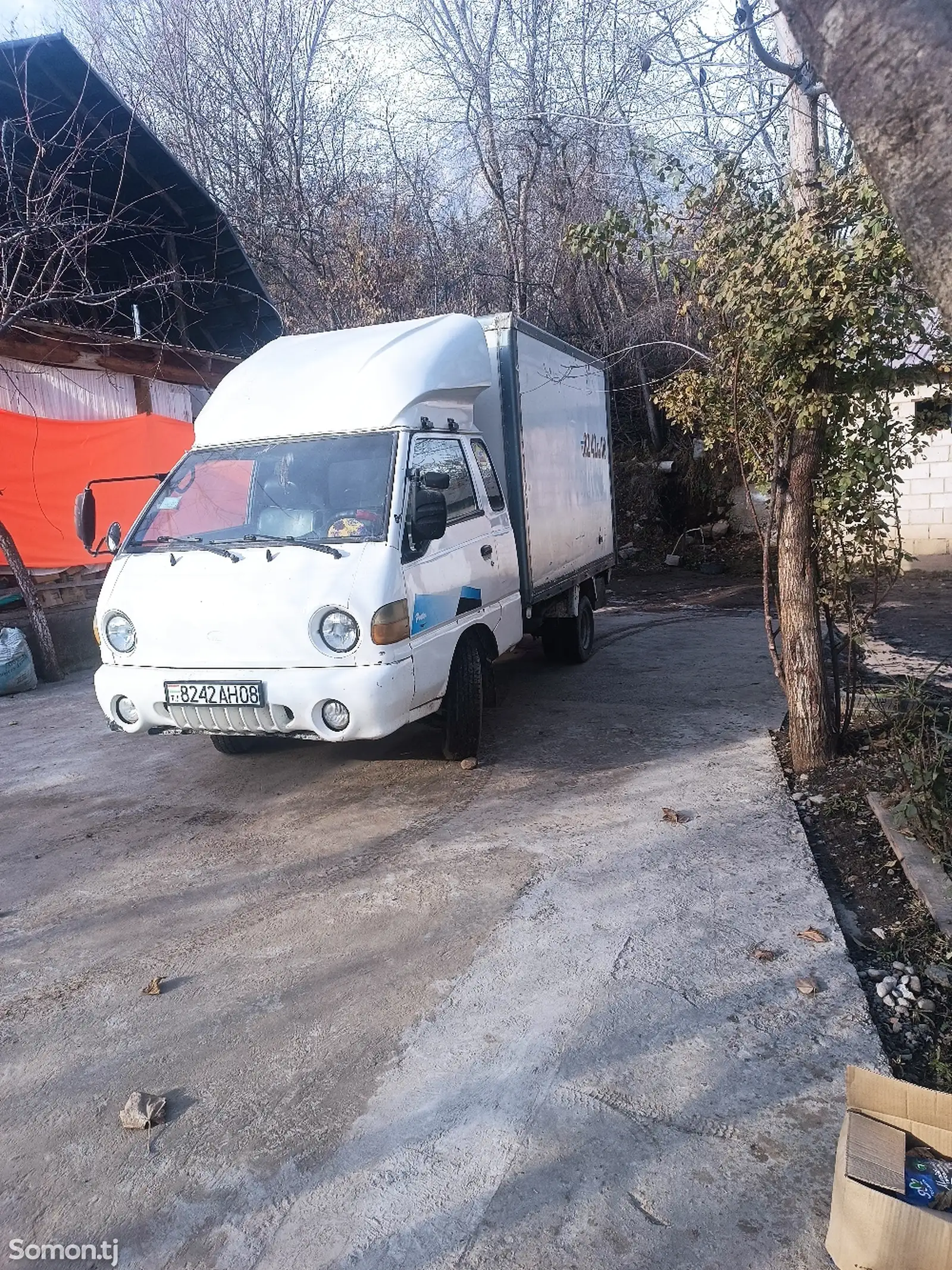 Бортовой автомобиль Hyundai Porter, 2002-1