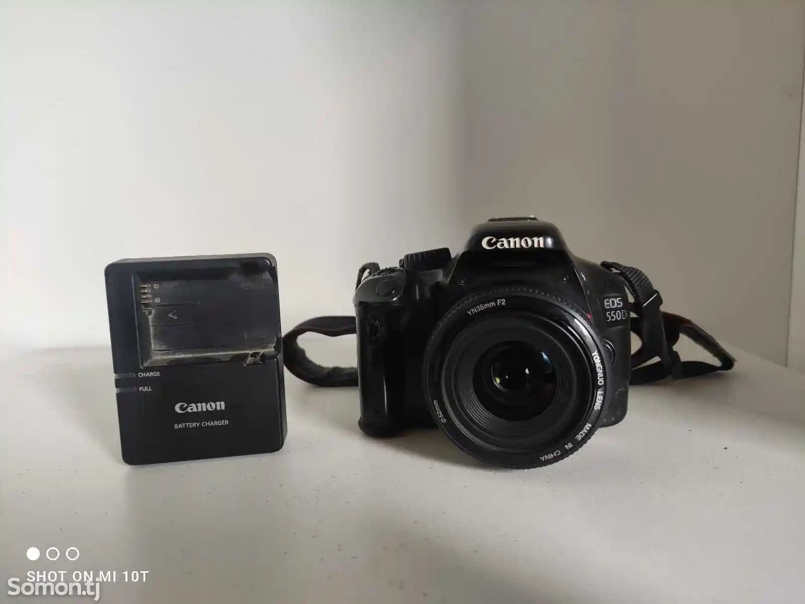 Фотоаппарат Canon 550D с объективом 35mm-2