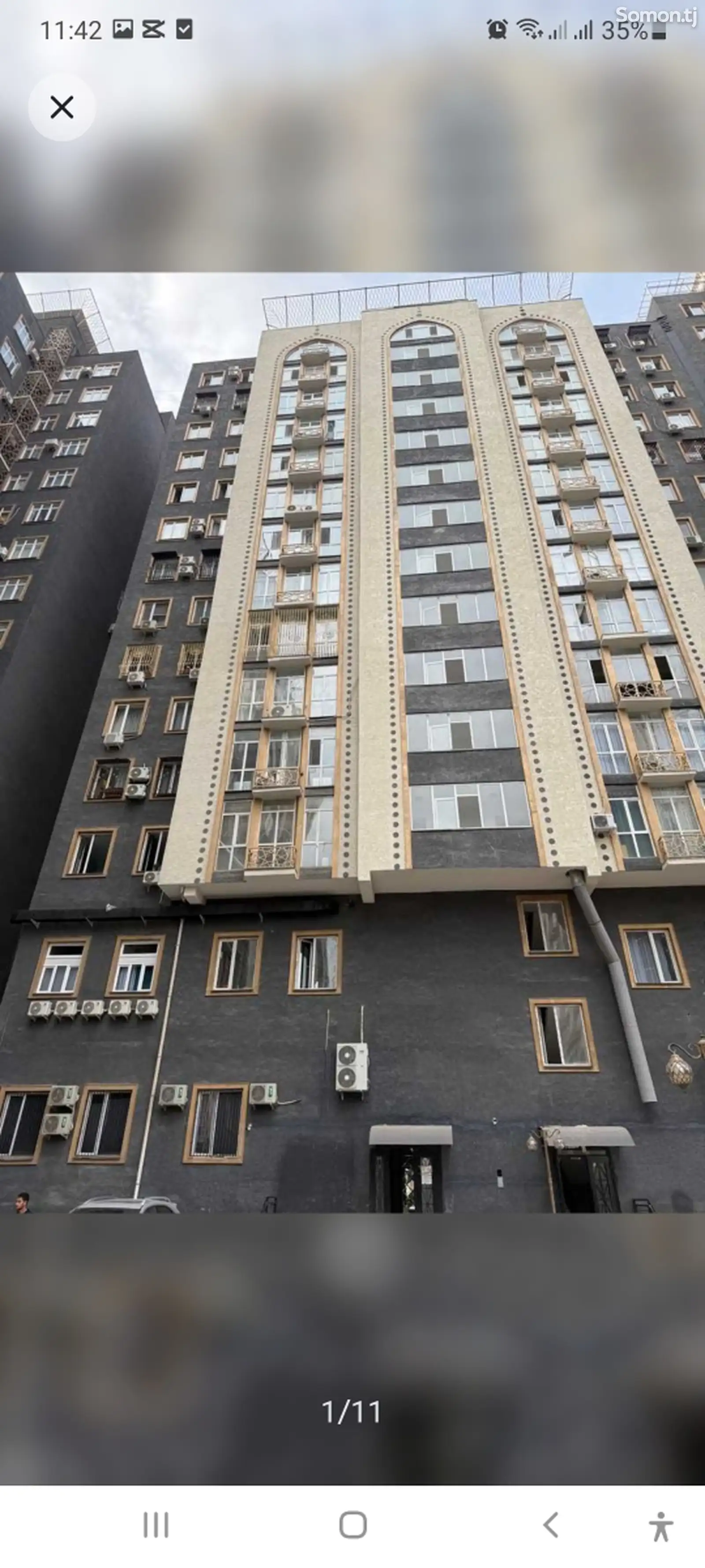 1-комн. квартира, 13 этаж, 67 м², Овир-1