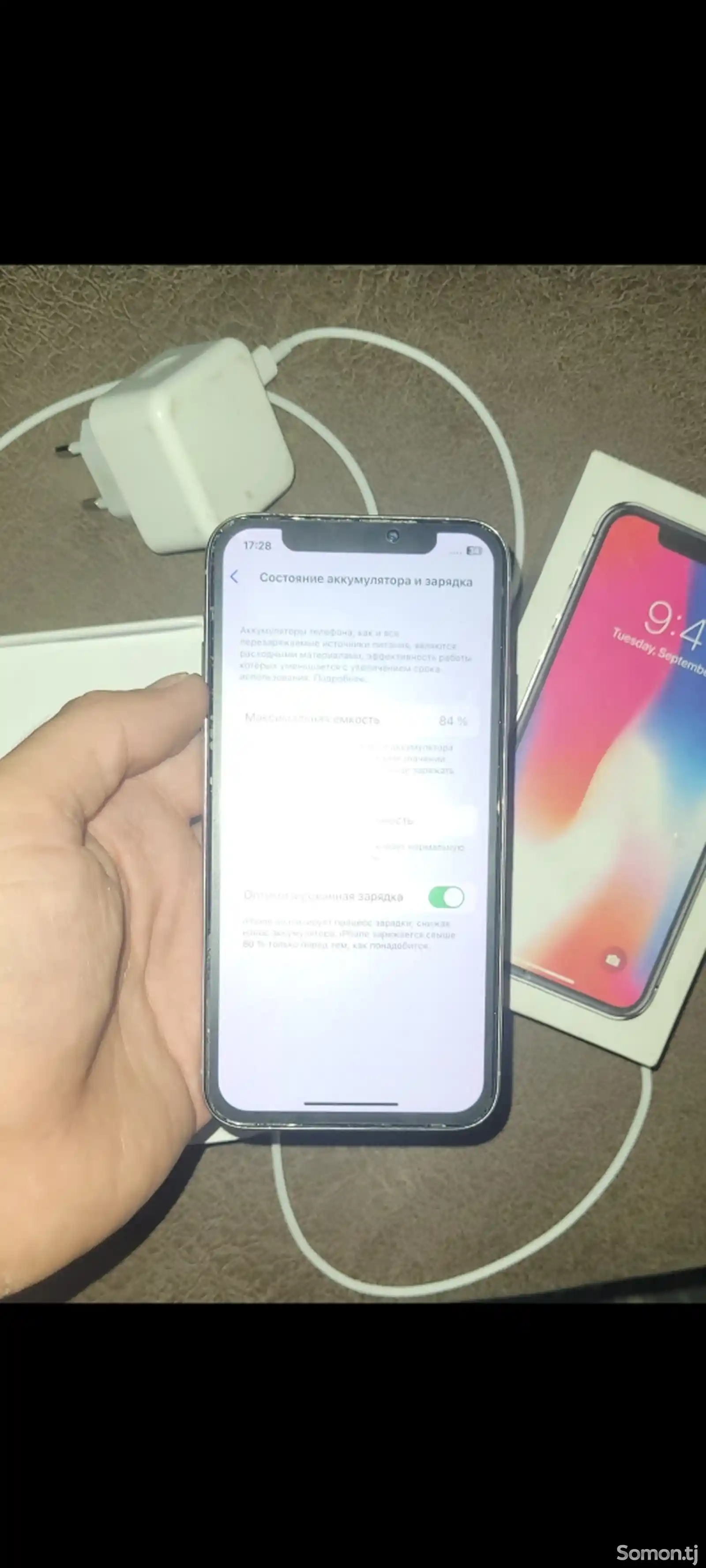 Apple iPhone X, 256 gb, Silver-5