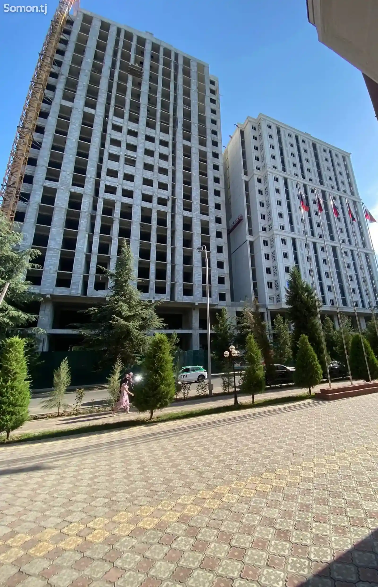 1-комн. квартира, 15 этаж, 70 м², Сомони-2