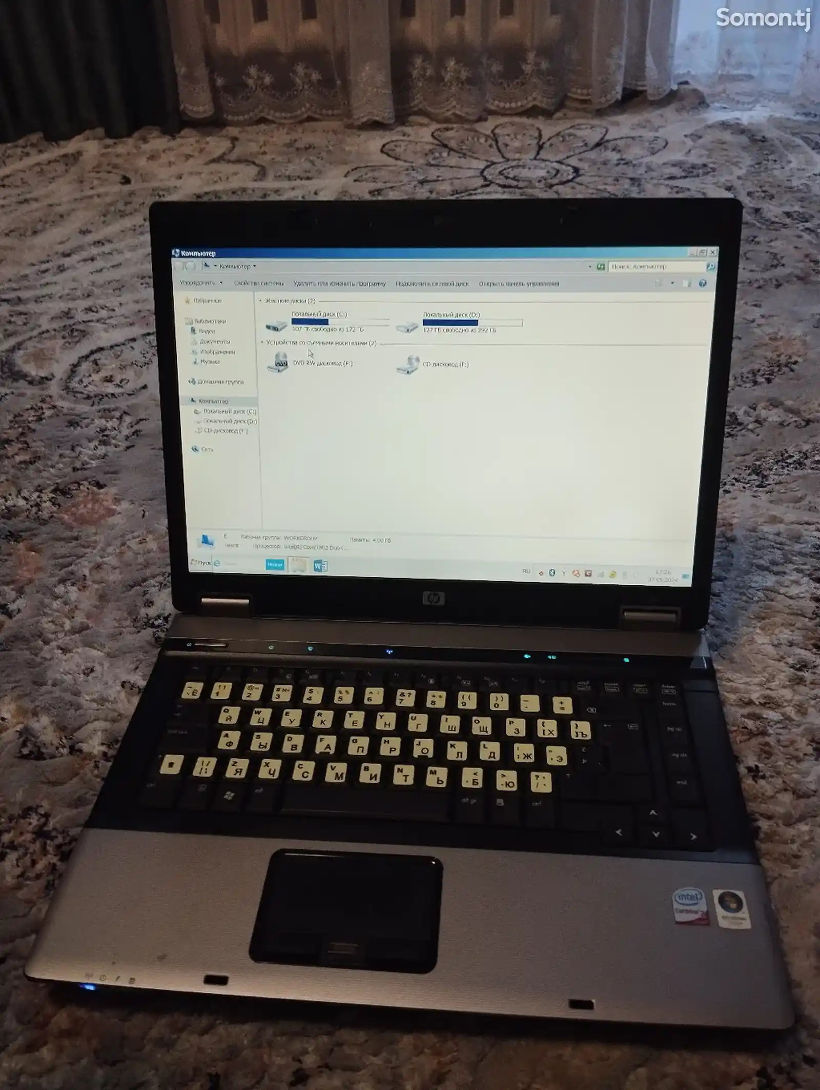 Ноутбук Compaq 6730b 500Gb-6