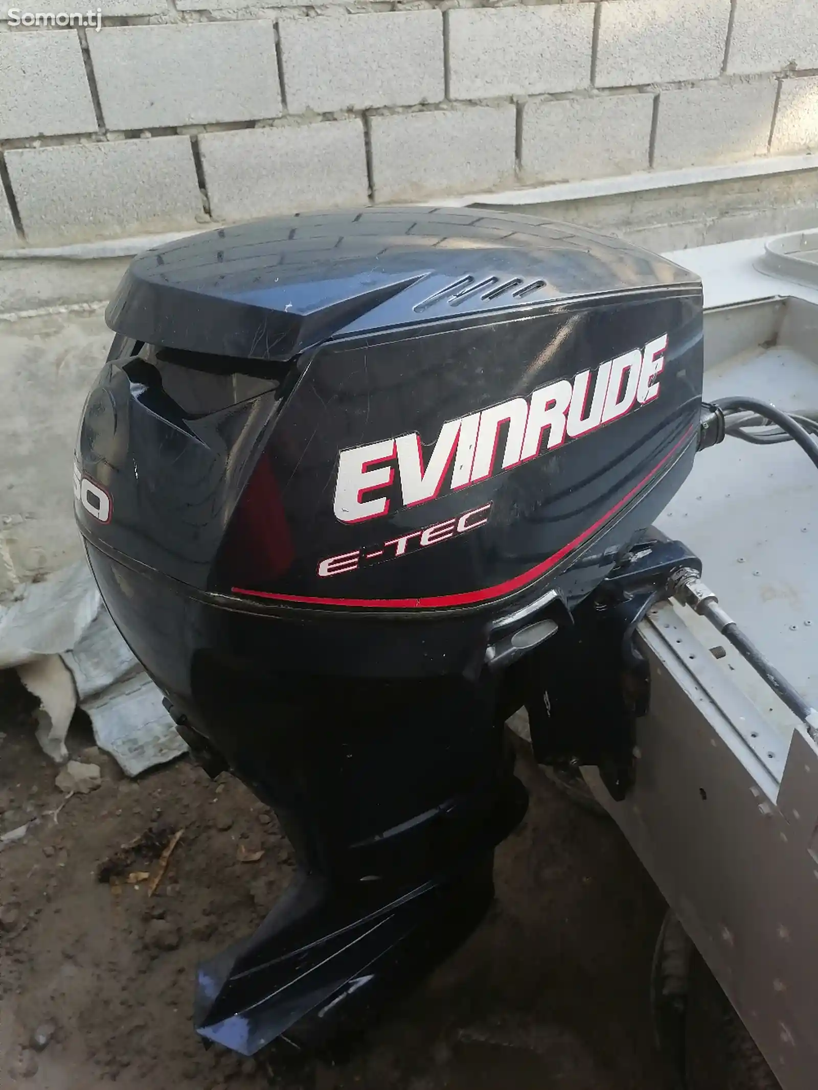 Лодка с мотором Evinrude 50-1