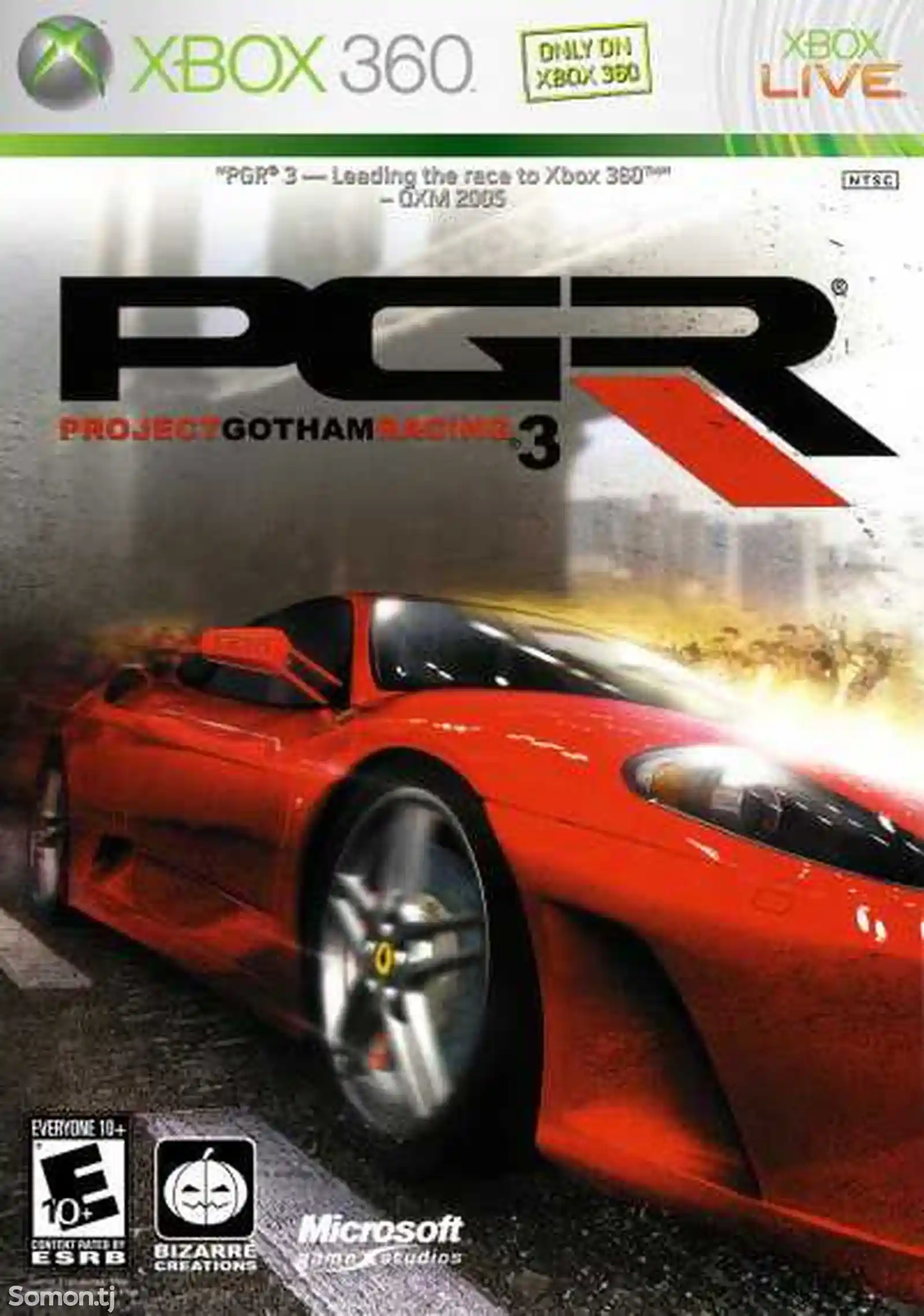 Игра Project gotham racing 3 для прошитых Xbox 360