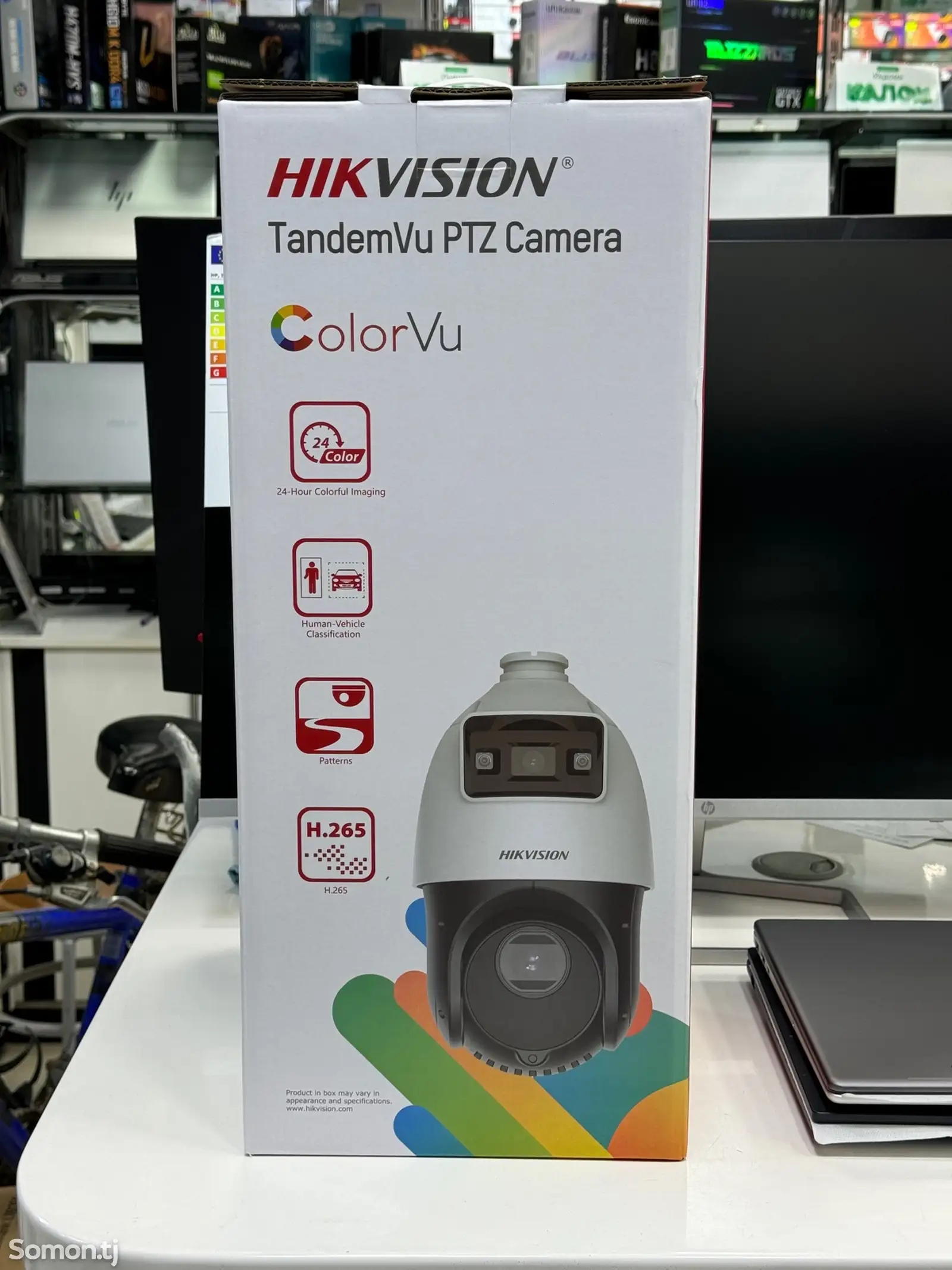 Камера поворотная IP Hikivision DS 2SE4C425MWG E 14F0-1