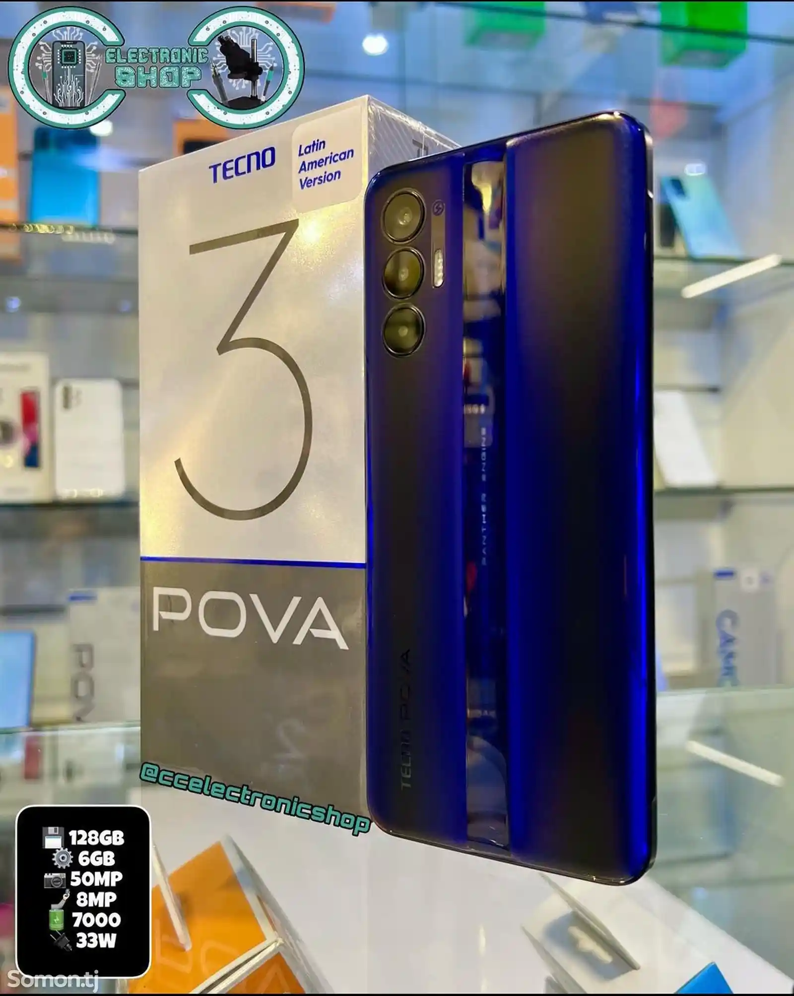 Tecno Pova 3 6+2/128Gb Global Version-3