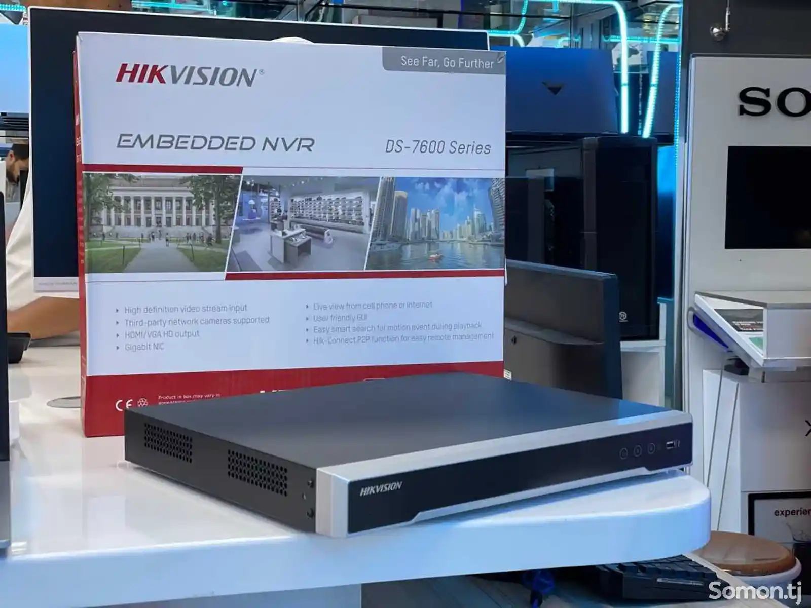 База видеорегистратор NVR Hikvision 32 порт DS-7632NI-K2-3
