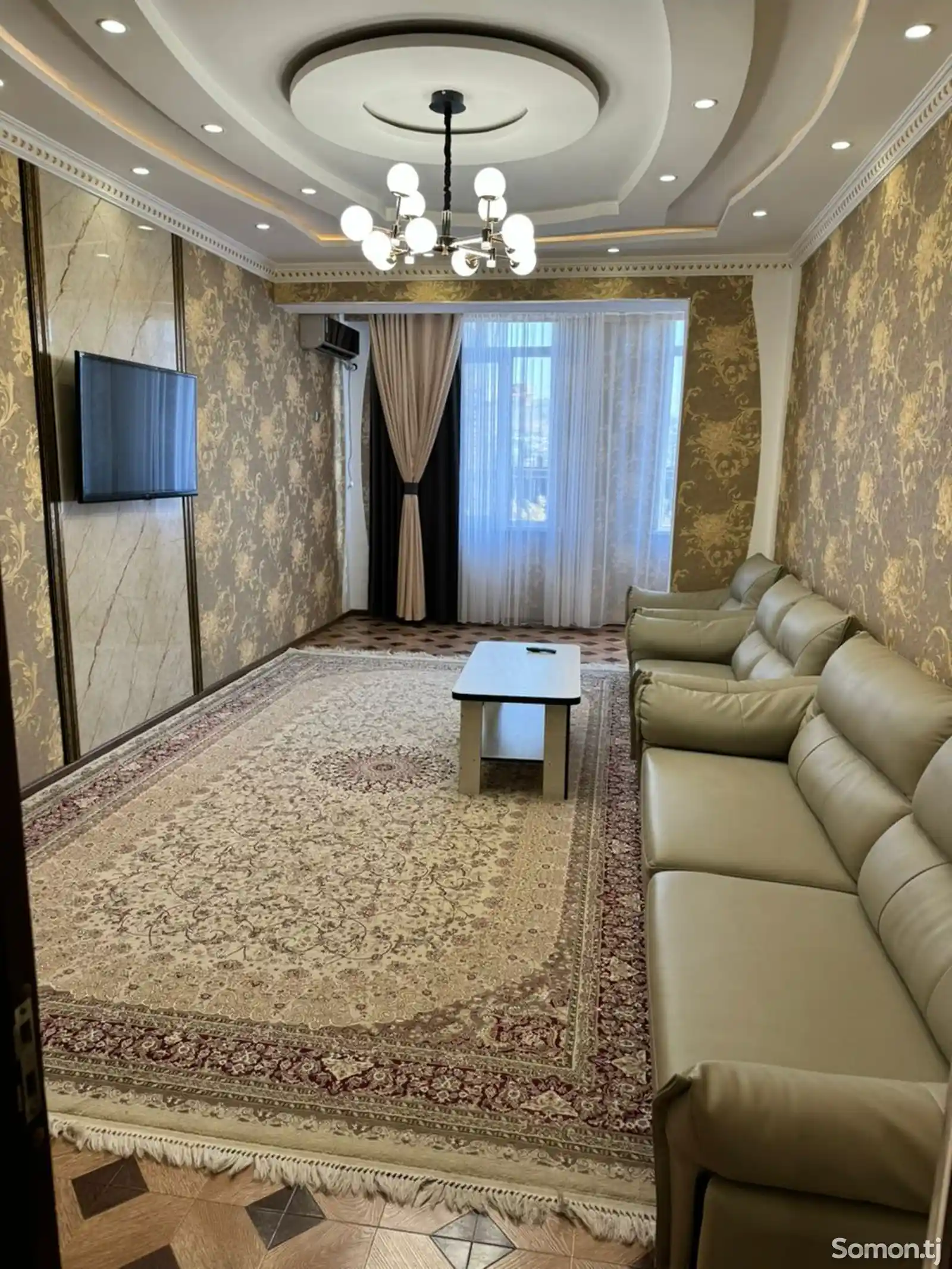 2-комн. квартира, 6 этаж, 101м², Сомони-2