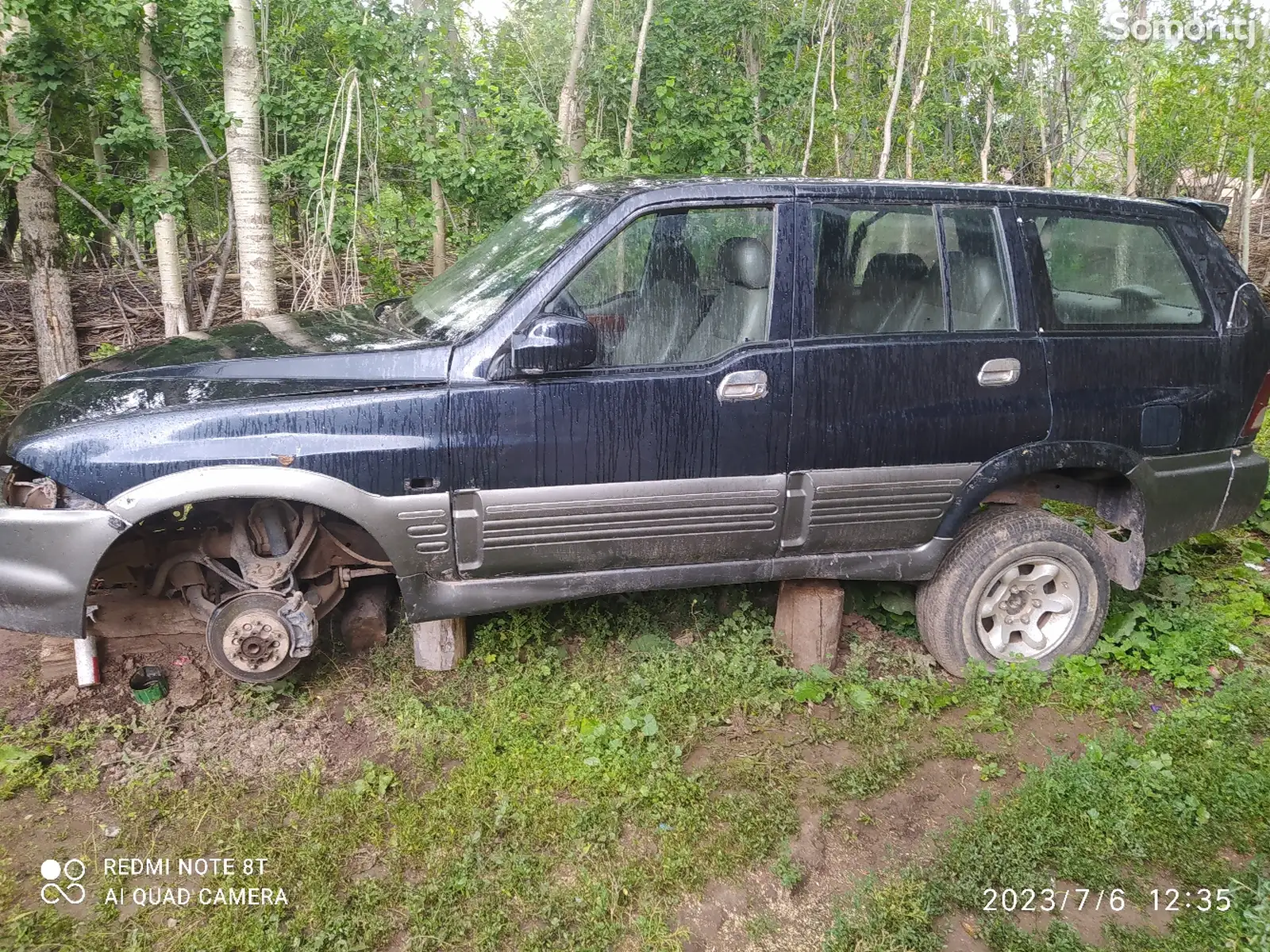 Ssang Yong Musso, 2001 на запчасти-1