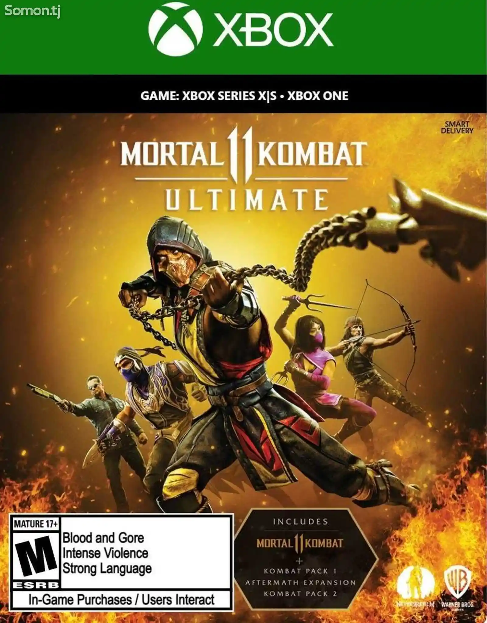Игра Mortal Kombat 11 ultimate edition для Xbox one