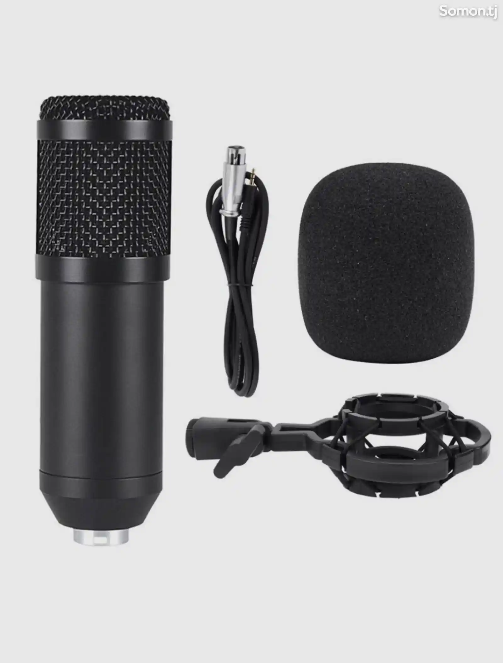 Микрофон BM800 с внешней звуковой картой + поп-4