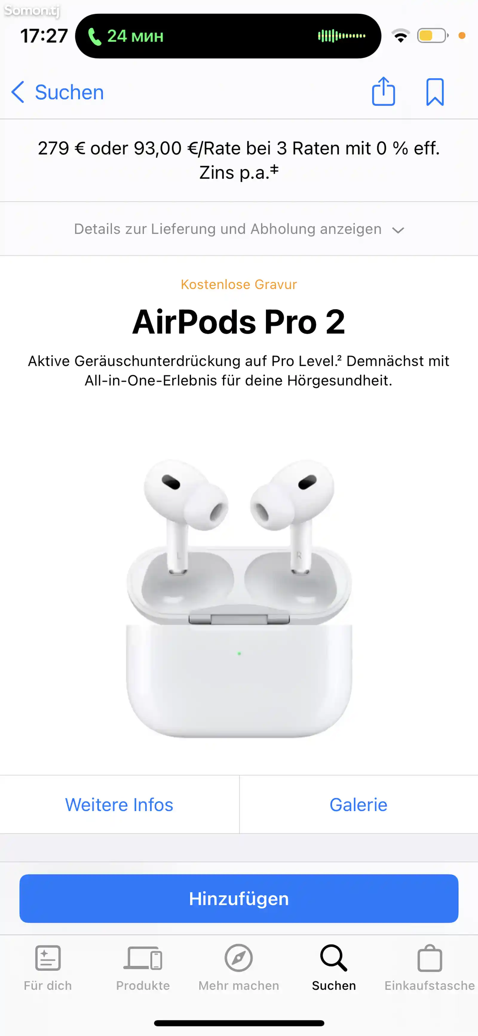 Наушники Apple AirPods Pro 2-3