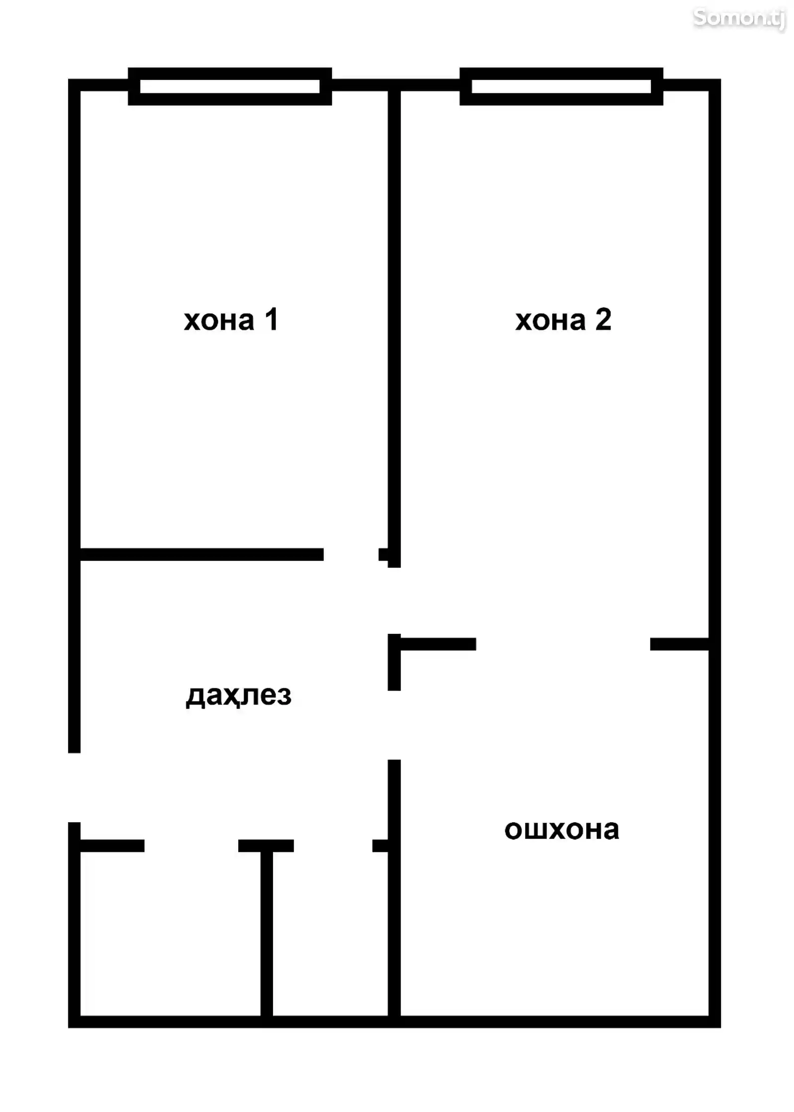 2-комн. квартира, 11 этаж, 73 м², 112 мкр-11