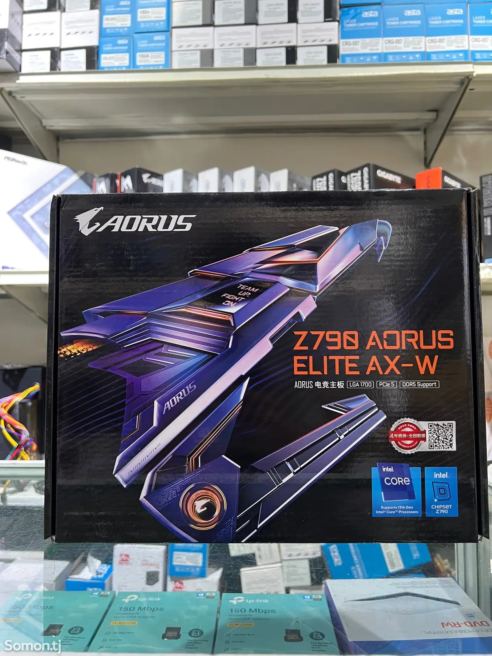 Материнская плата Z790 AORUS ELITE AX-W DDR5-1