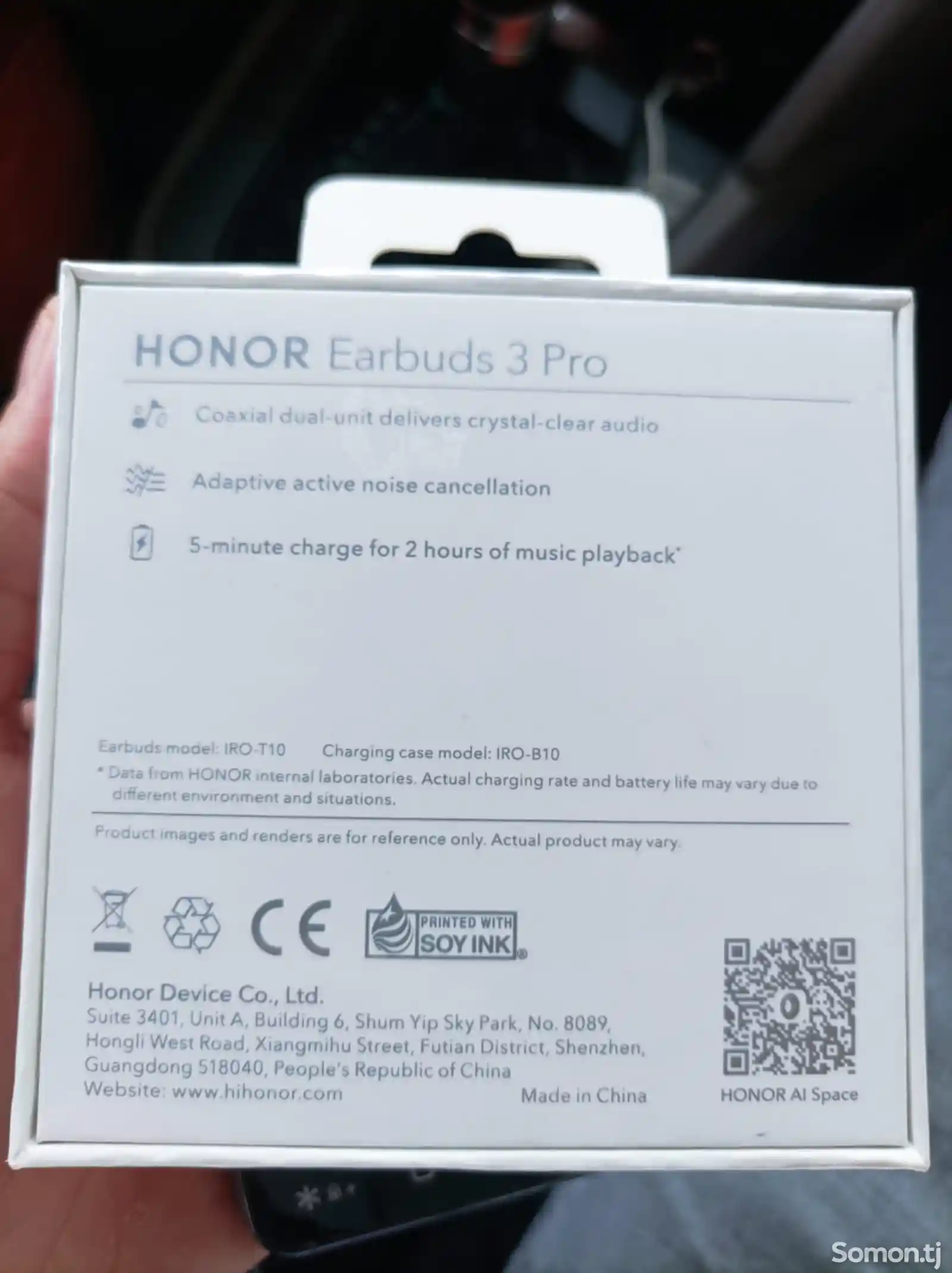 Наушники Honor Earbuds 3 Pro-2