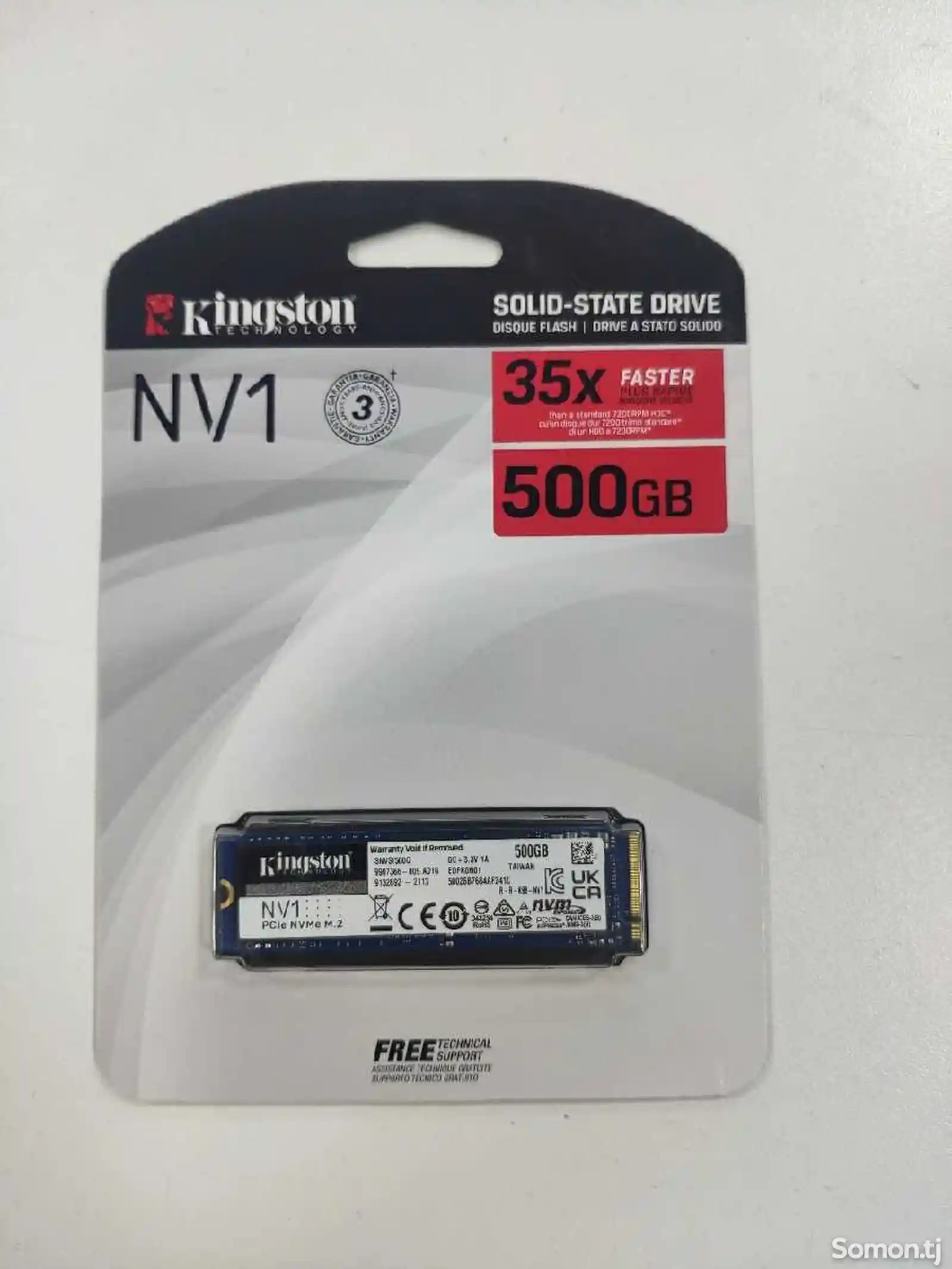 SSD накопитель 500gb NV1