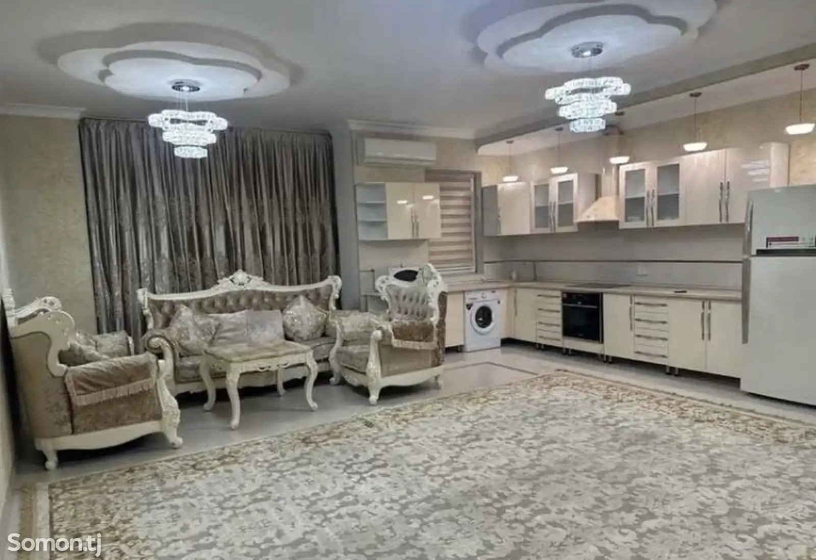 2-комн. квартира, 9 этаж, 110м², И.Сомони-1