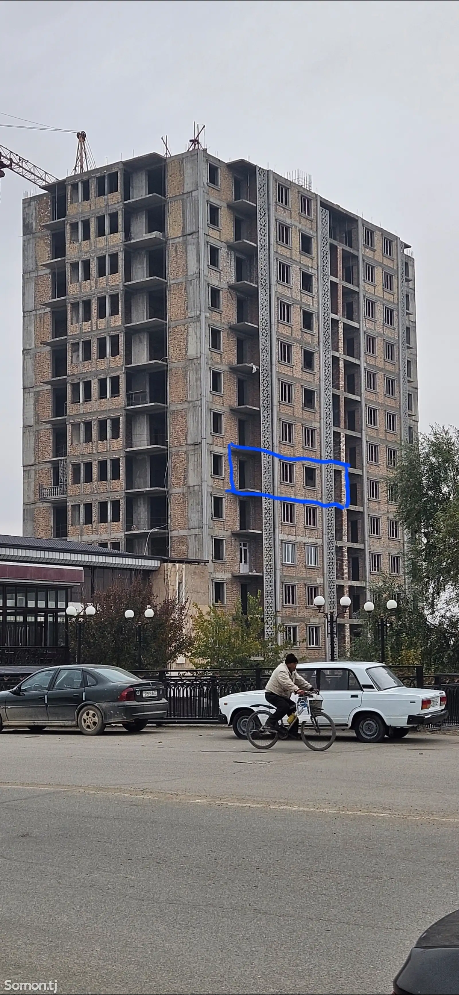 2-комн. квартира, 5 этаж, 86 м², лаби дарё, чахони нав.-1