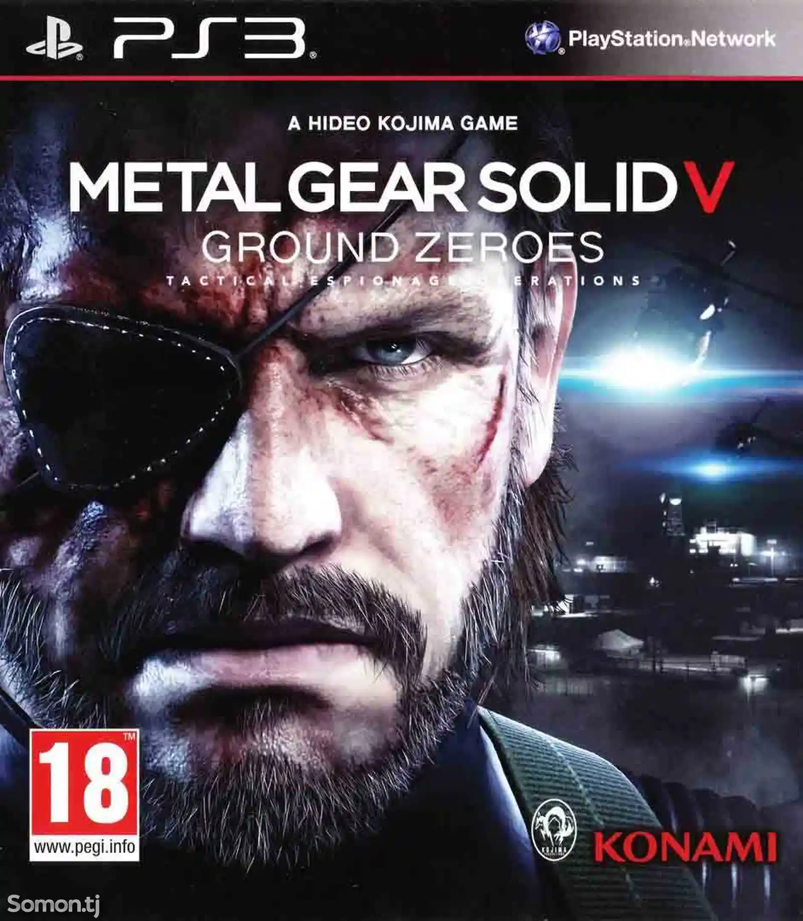 Игра Metal Gear Solid V Ground Zeroes на все модели PlayStation 3