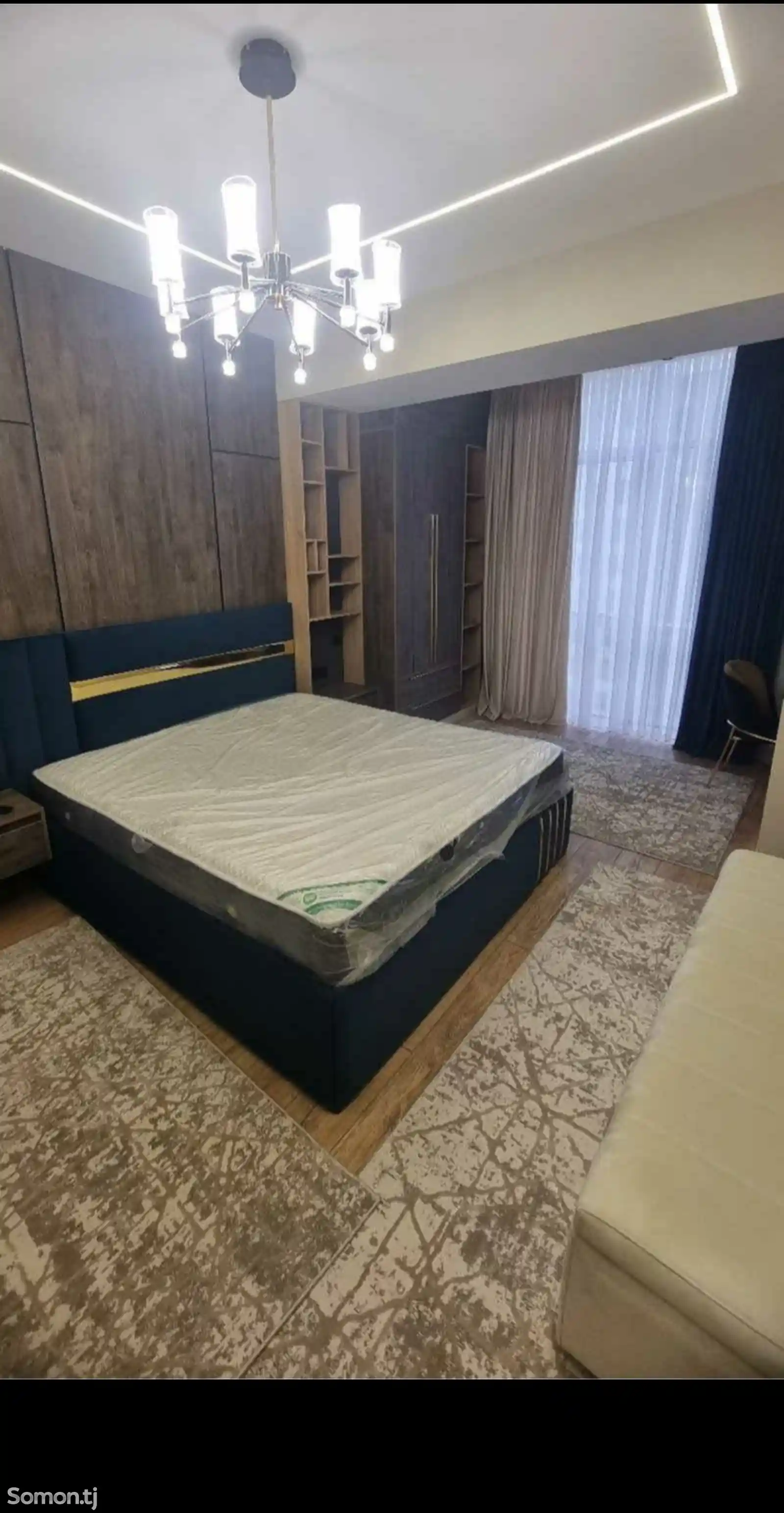 2-комн. квартира, 13 этаж, 95м², Шохмансур-7