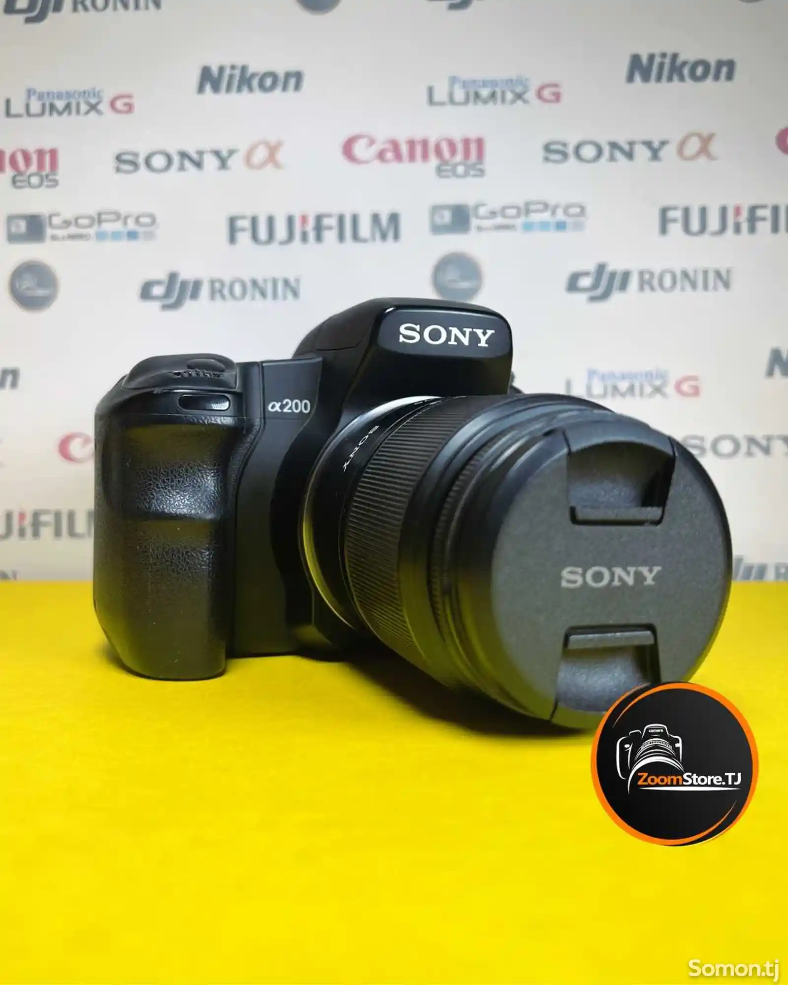 Фотоаппарат Sony A200 + объектив 18-70mm-1